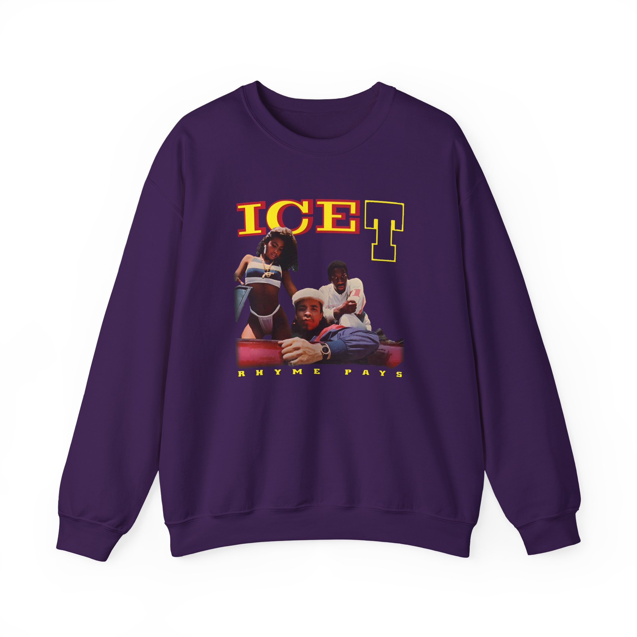 Ice-t Rhyme Pays Unisex Heavy Blendâ„¢ Crewneck Sweatshirt