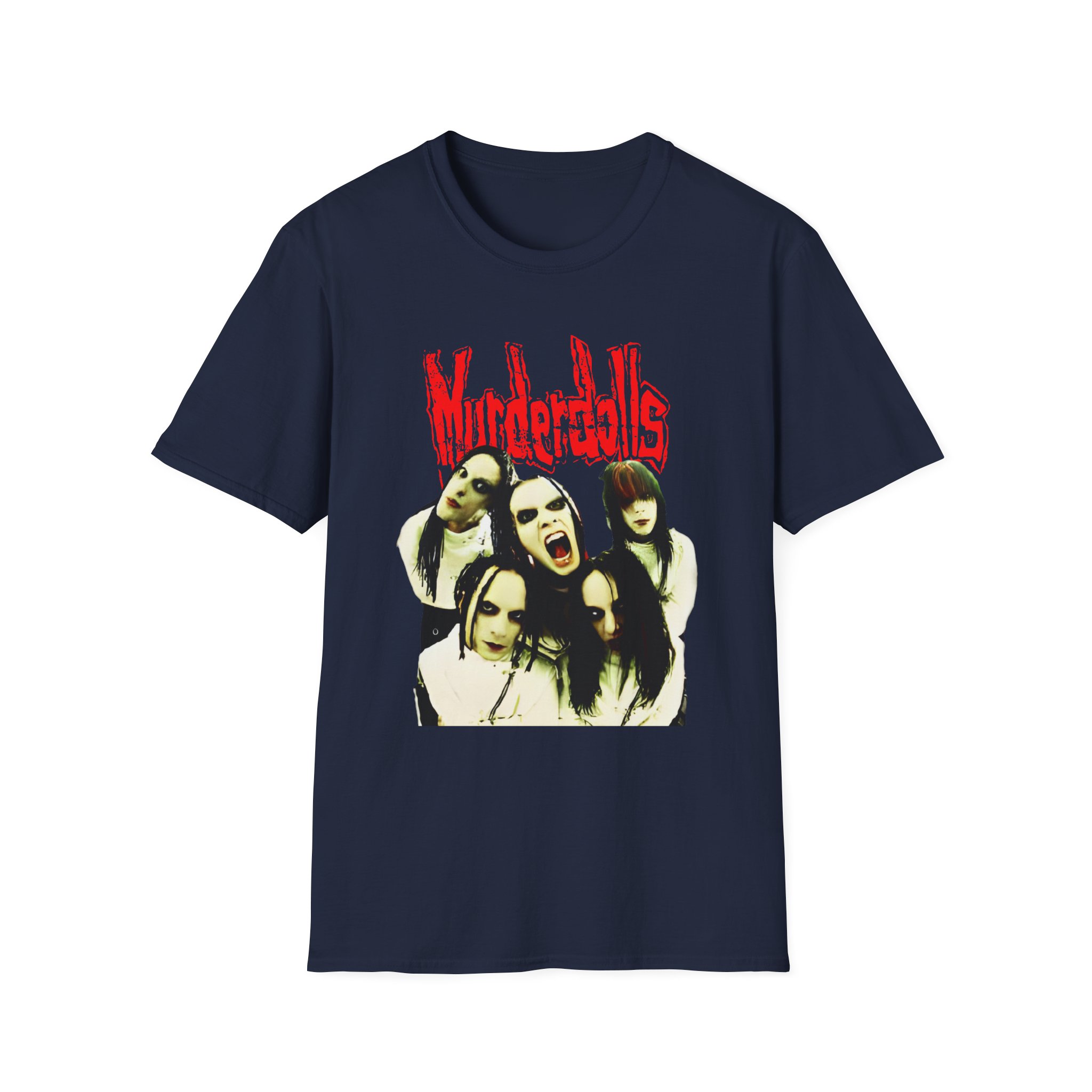 Murderdolls Band Member Unisex Softstyle T-Shirt