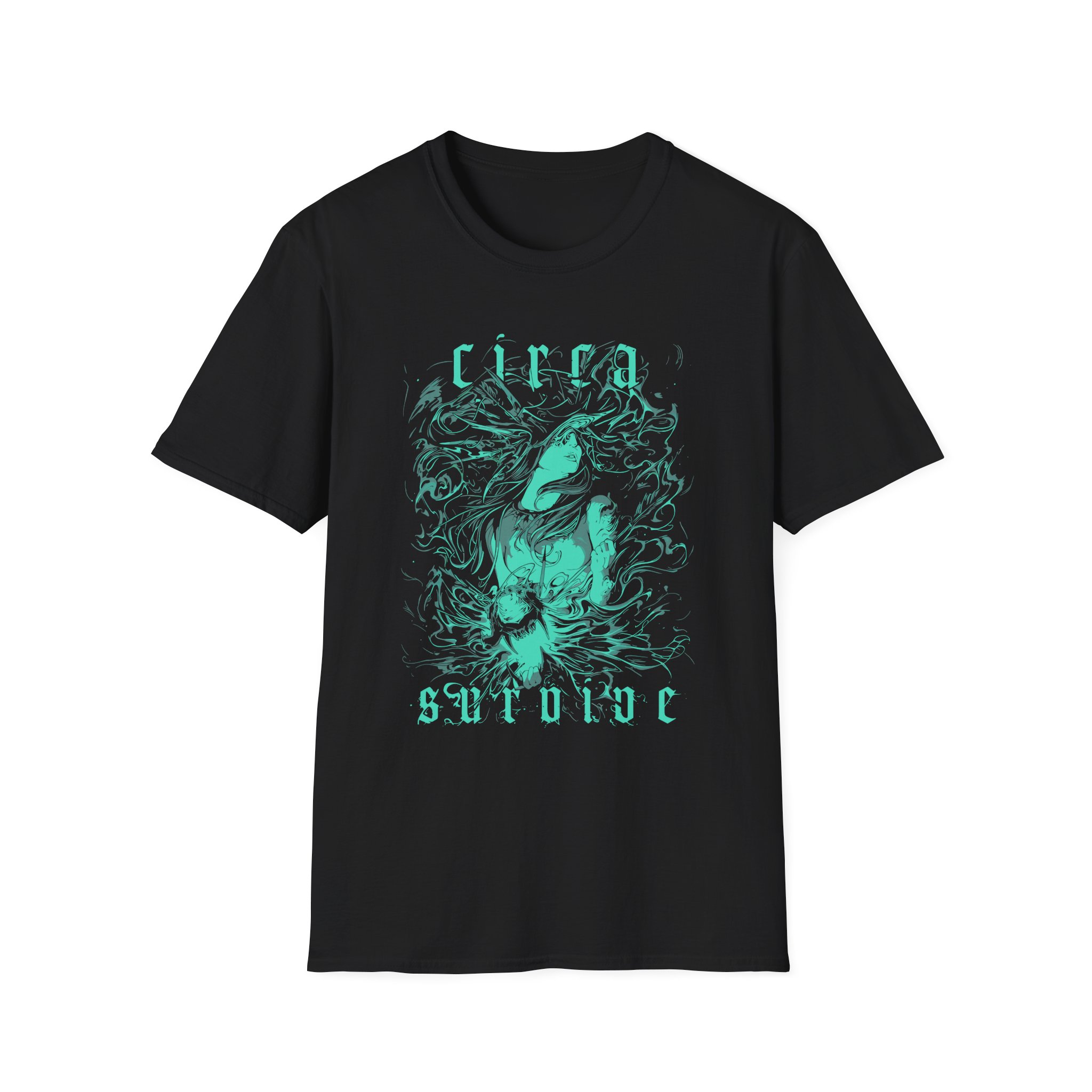 Circa Survive Illustration Unisex Softstyle T-Shirt