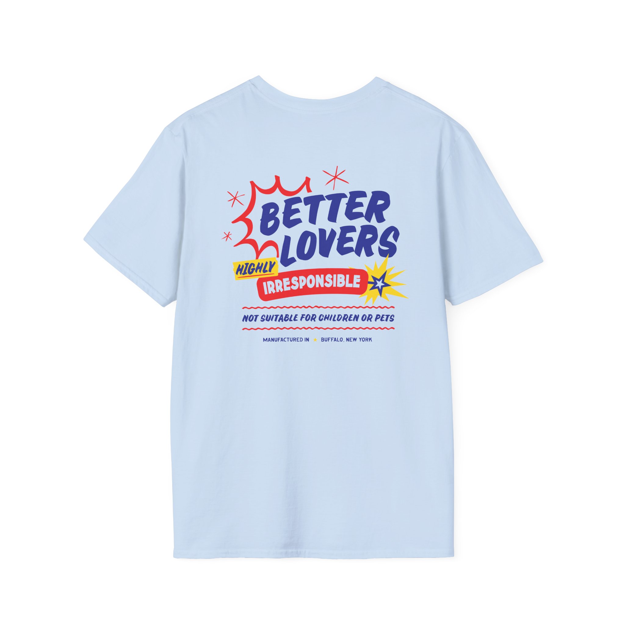 Better Lovers Not Suitable for Children Unisex Softstyle T-Shirt