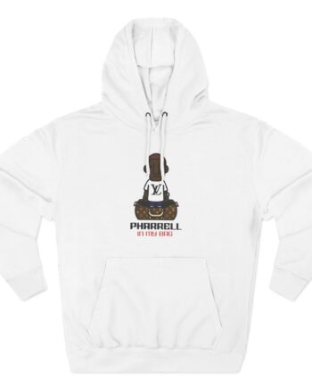 Pharrell Williams in My Mind Three-Panel Fleece Hoodie