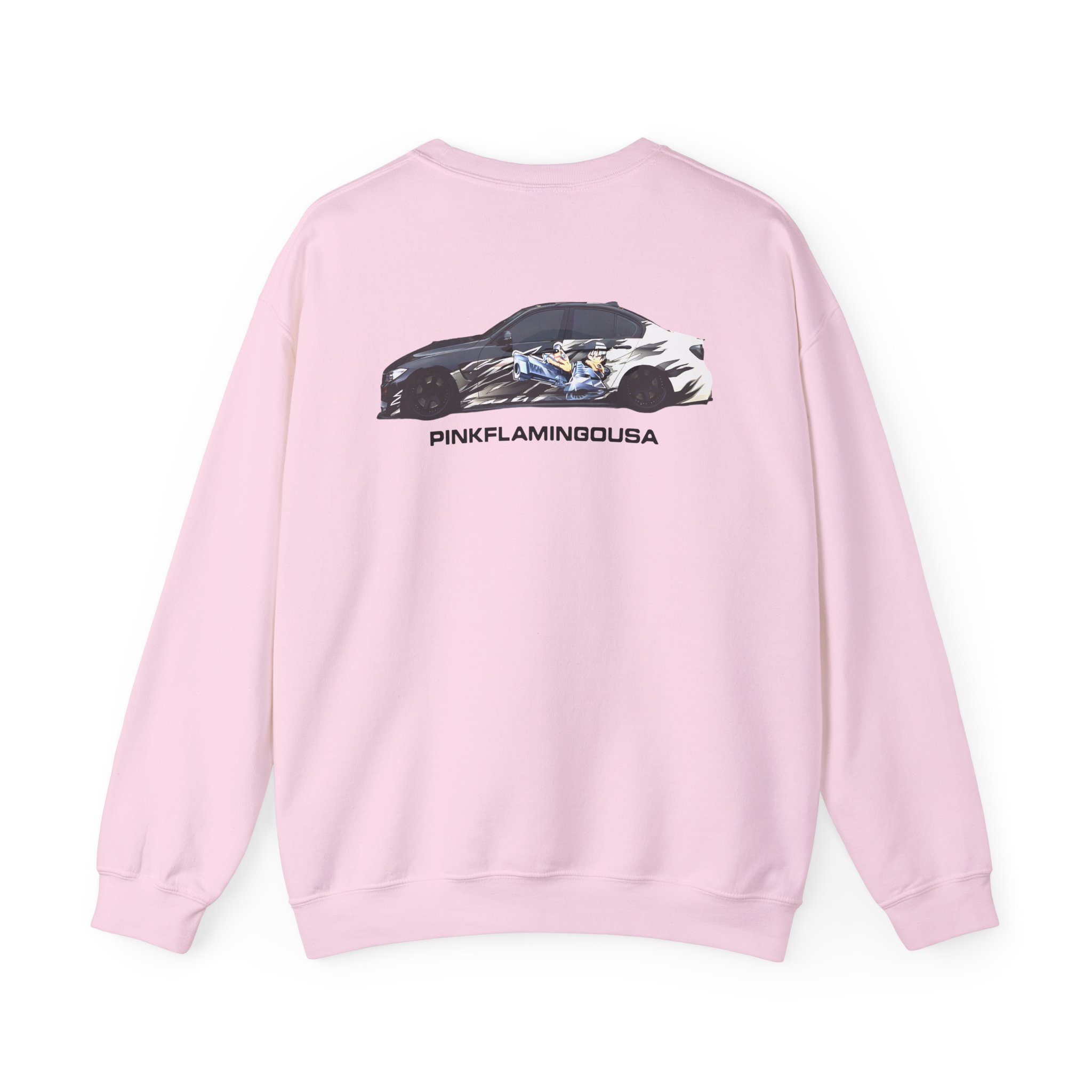 Xavier Wulf Pinkflamingousa Unisex Heavy Blendâ„¢ Crewneck Sweatshirt
