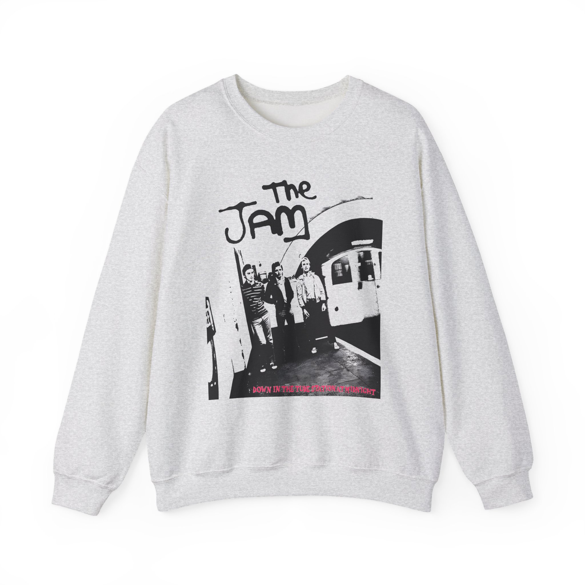 TJ Down at the Tube Station Unisex Heavy Blendâ„¢ Crewneck Sweatshirt