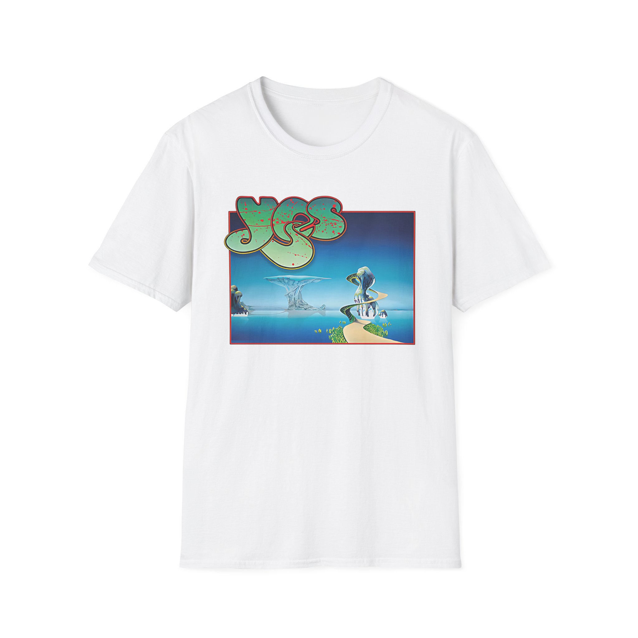 Yes Song Album Cover Unisex Softstyle T-Shirt