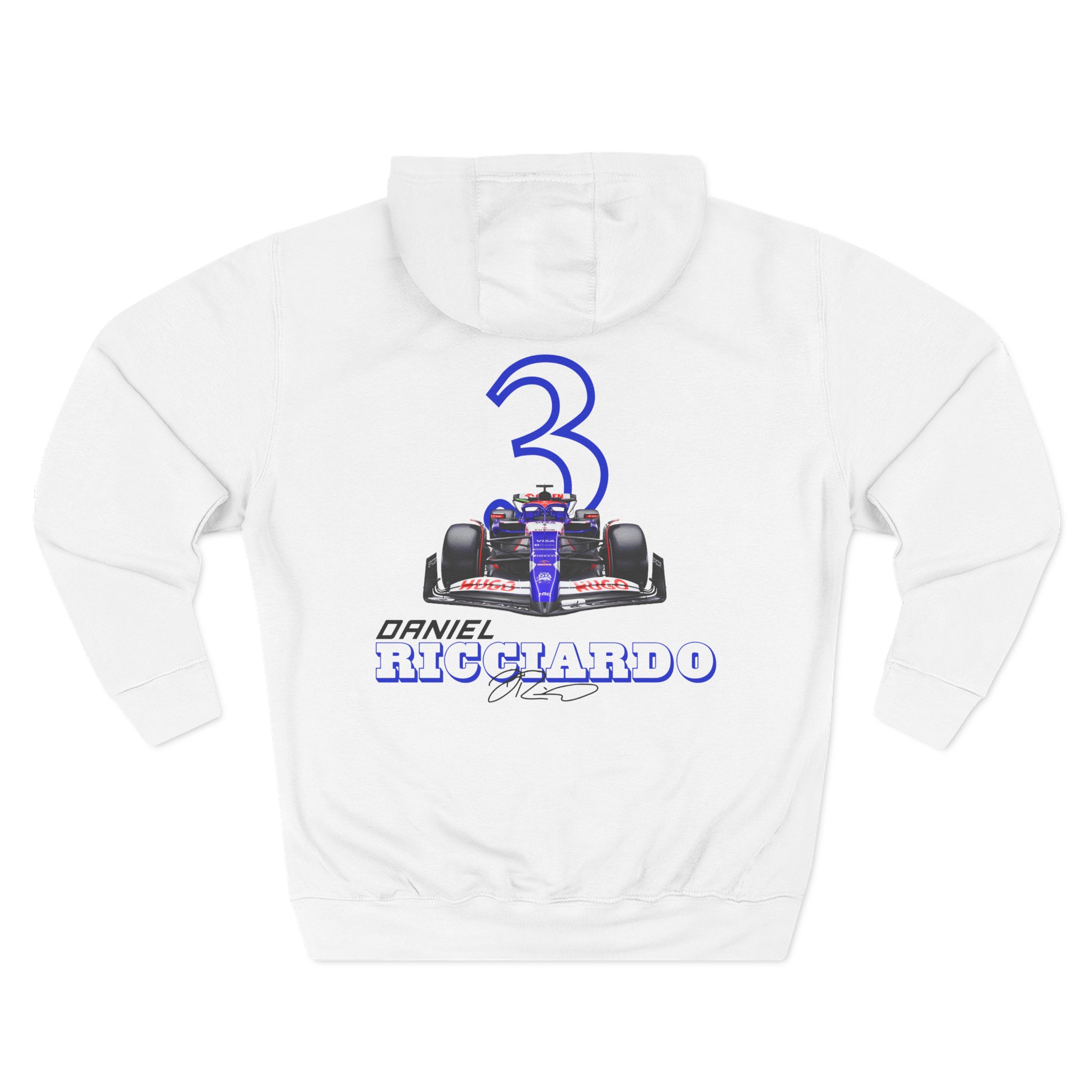 Dr3 Daniel Ricciardo Three-Panel Fleece Hoodie
