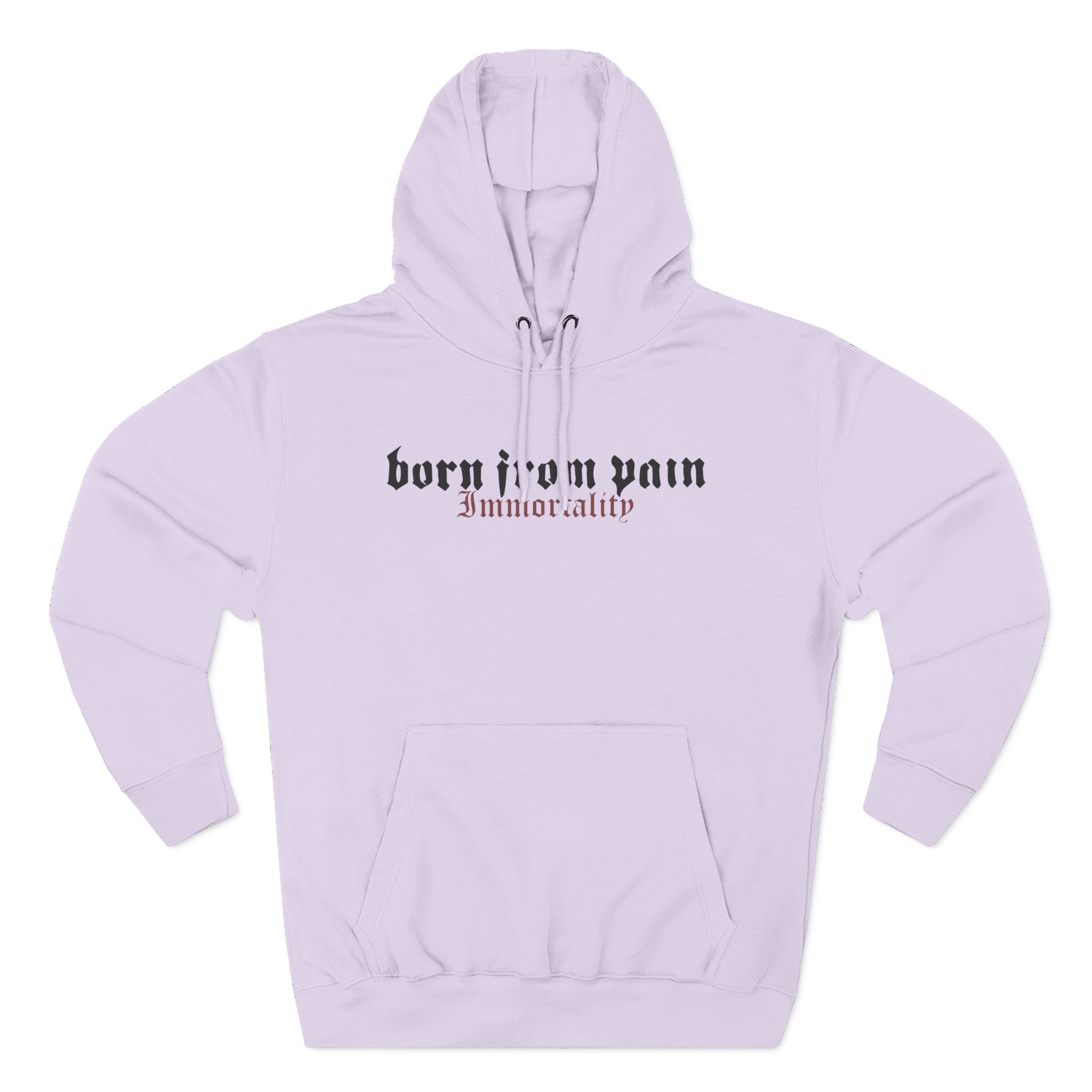 Born From Pain Immortality Three-Panel Fleece Hoodie