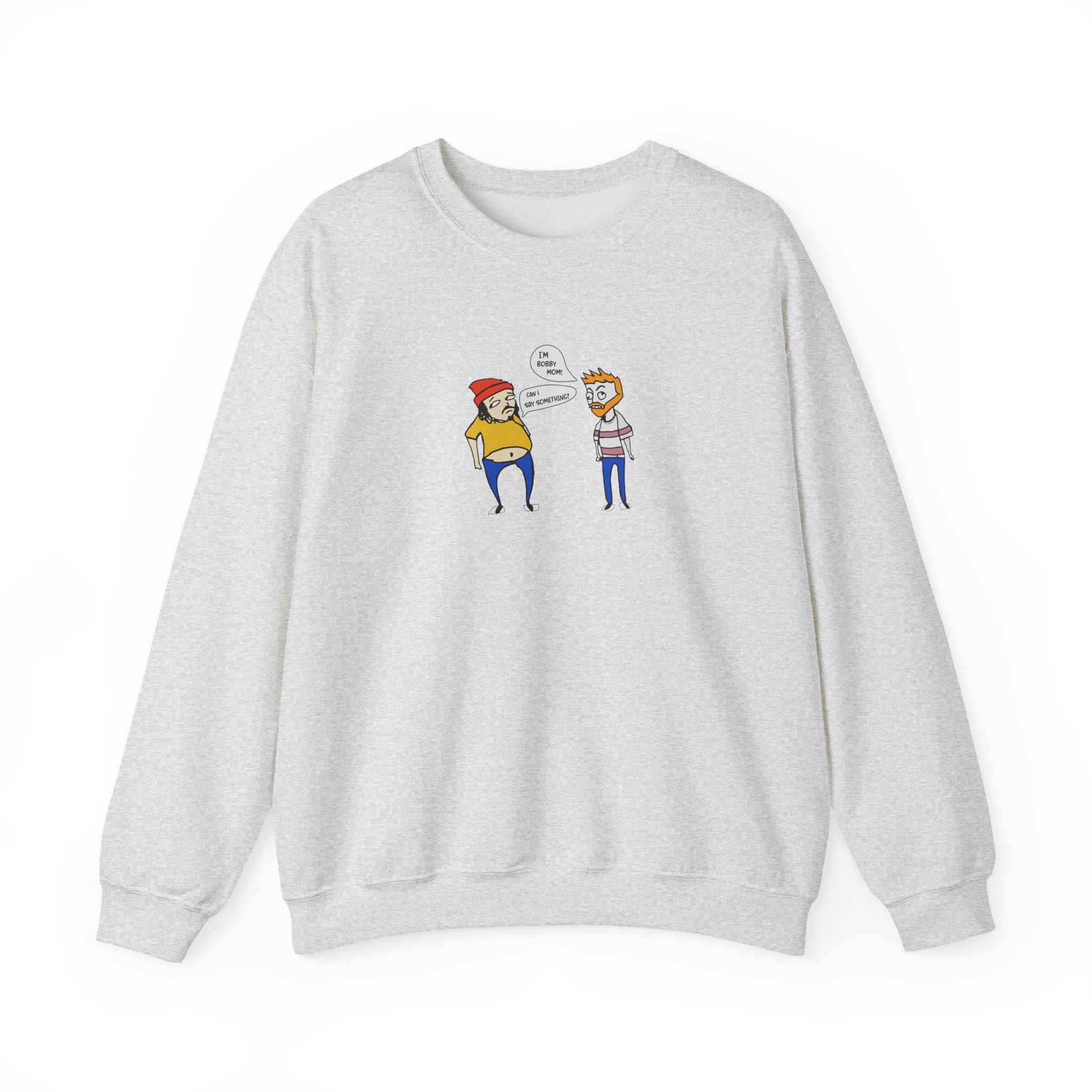 Bad Friends Embroidered Unisex Heavy Blendâ„¢ Crewneck Sweatshirt