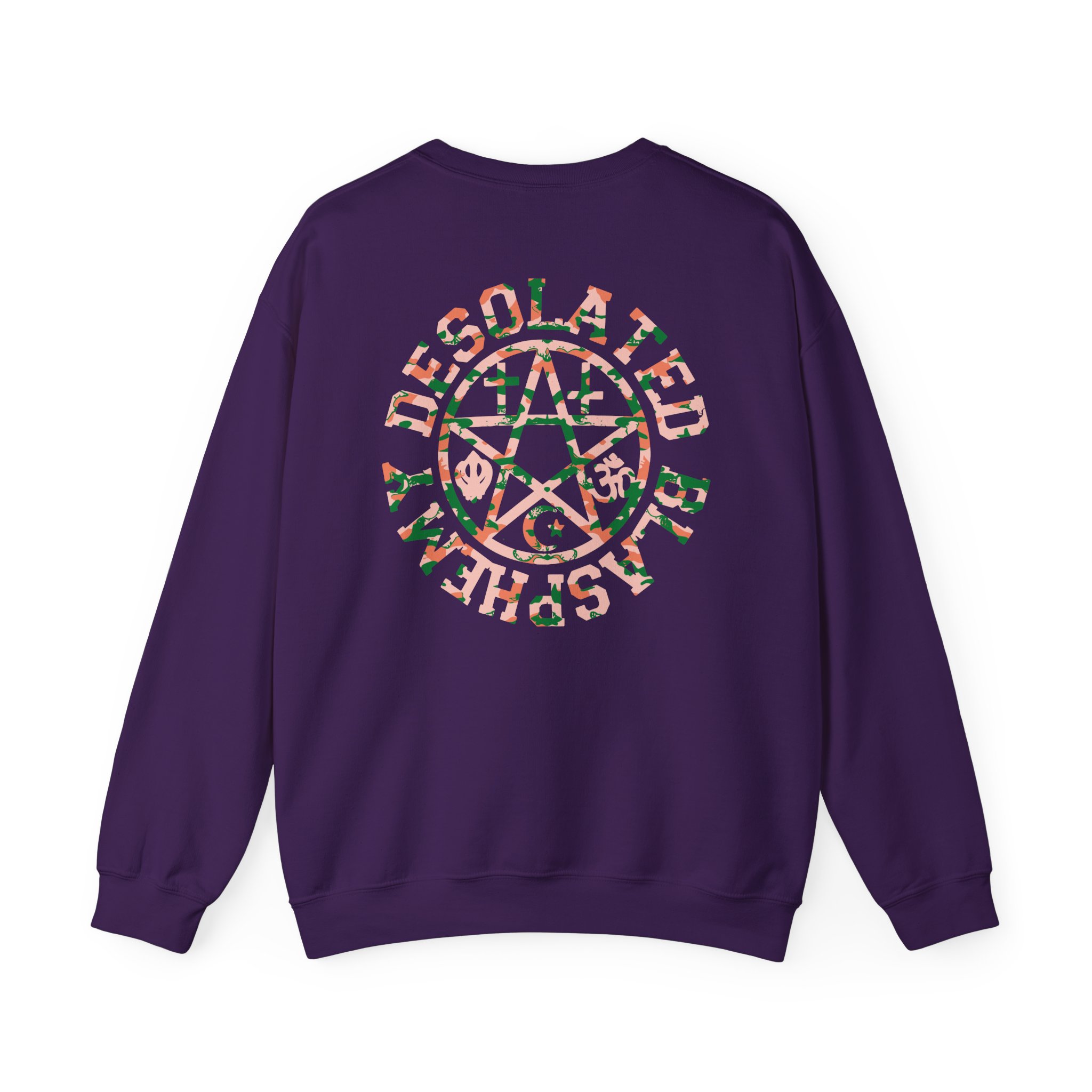 Desolated Blasphemy Unisex Heavy Blendâ„¢ Crewneck Sweatshirt