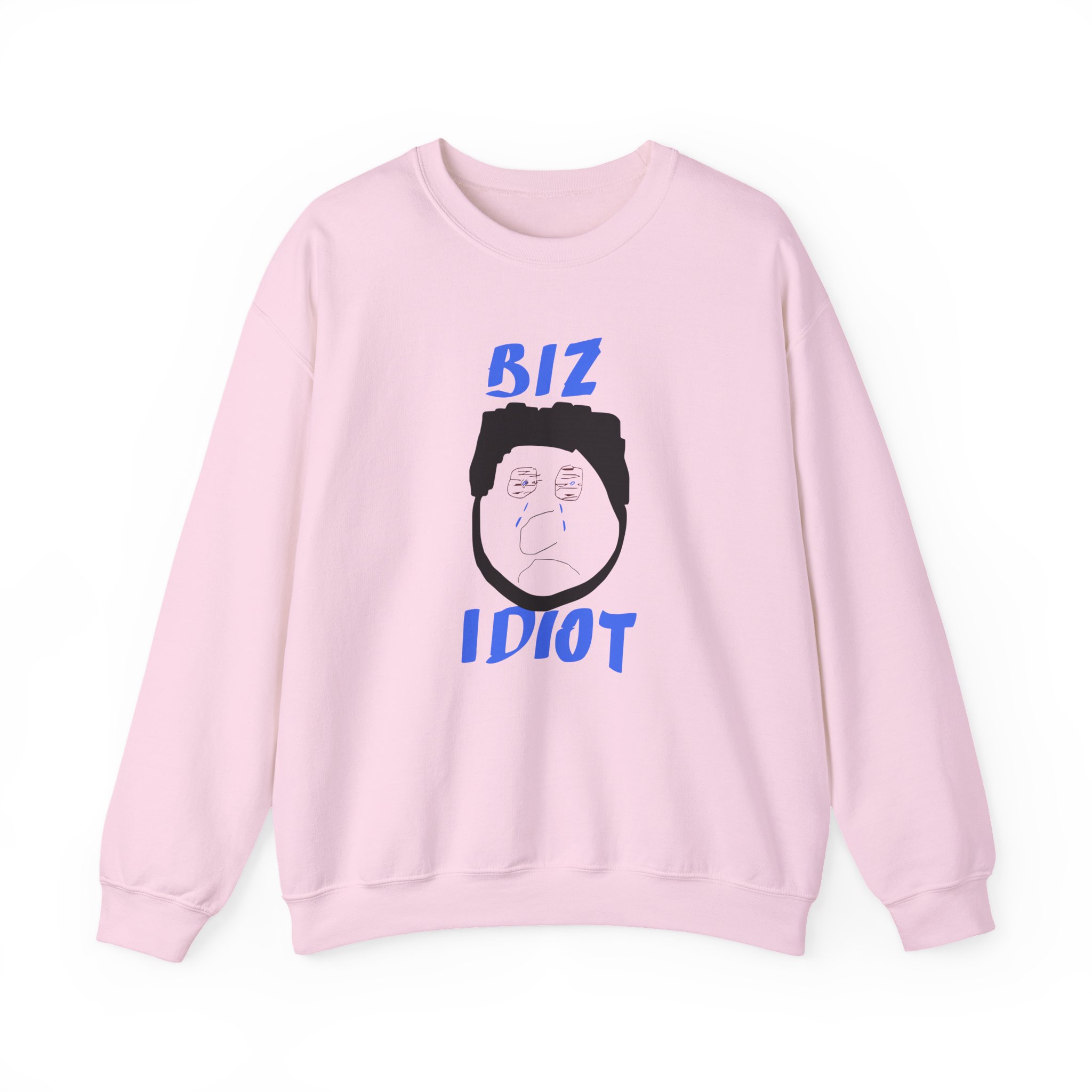 Spittin Chiclets Biz Idiot Unisex Heavy Blendâ„¢ Crewneck Sweatshirt