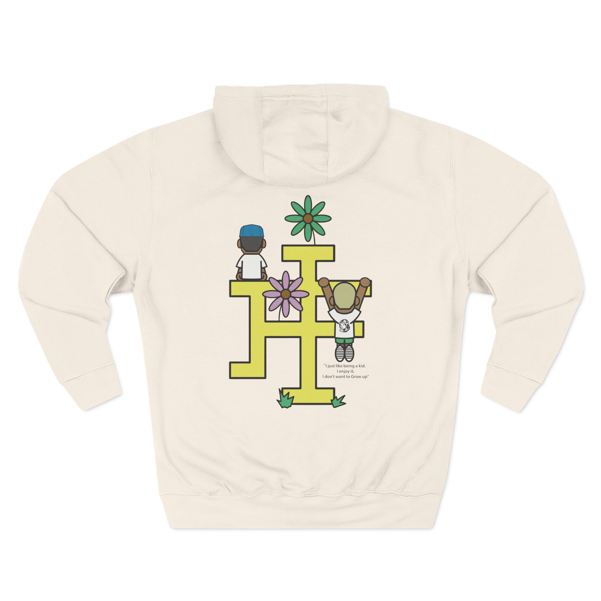 Pharrell Williams Found Icon Three-Panel Fleece Hoodie