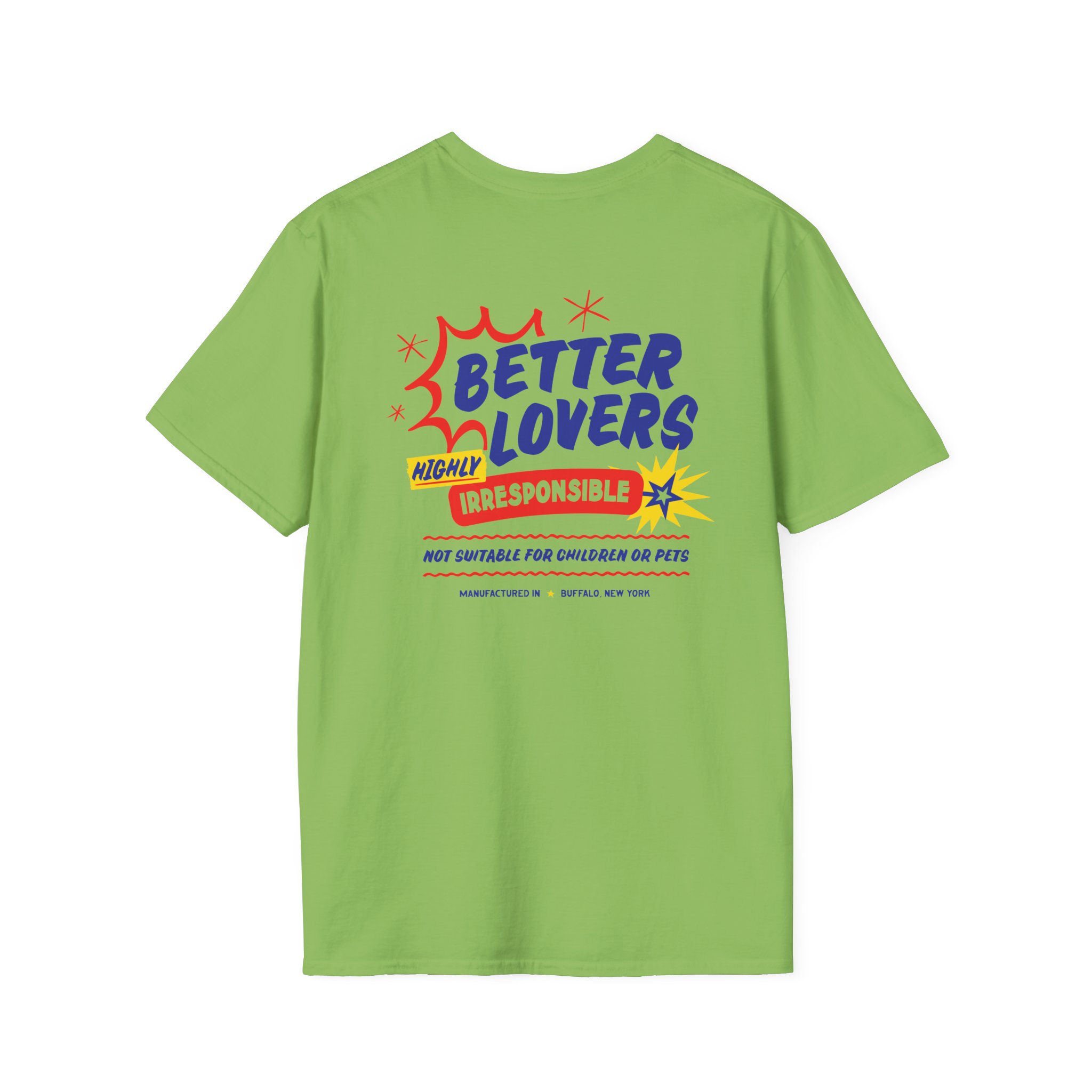 Better Lovers Not Suitable for Children Unisex Softstyle T-Shirt