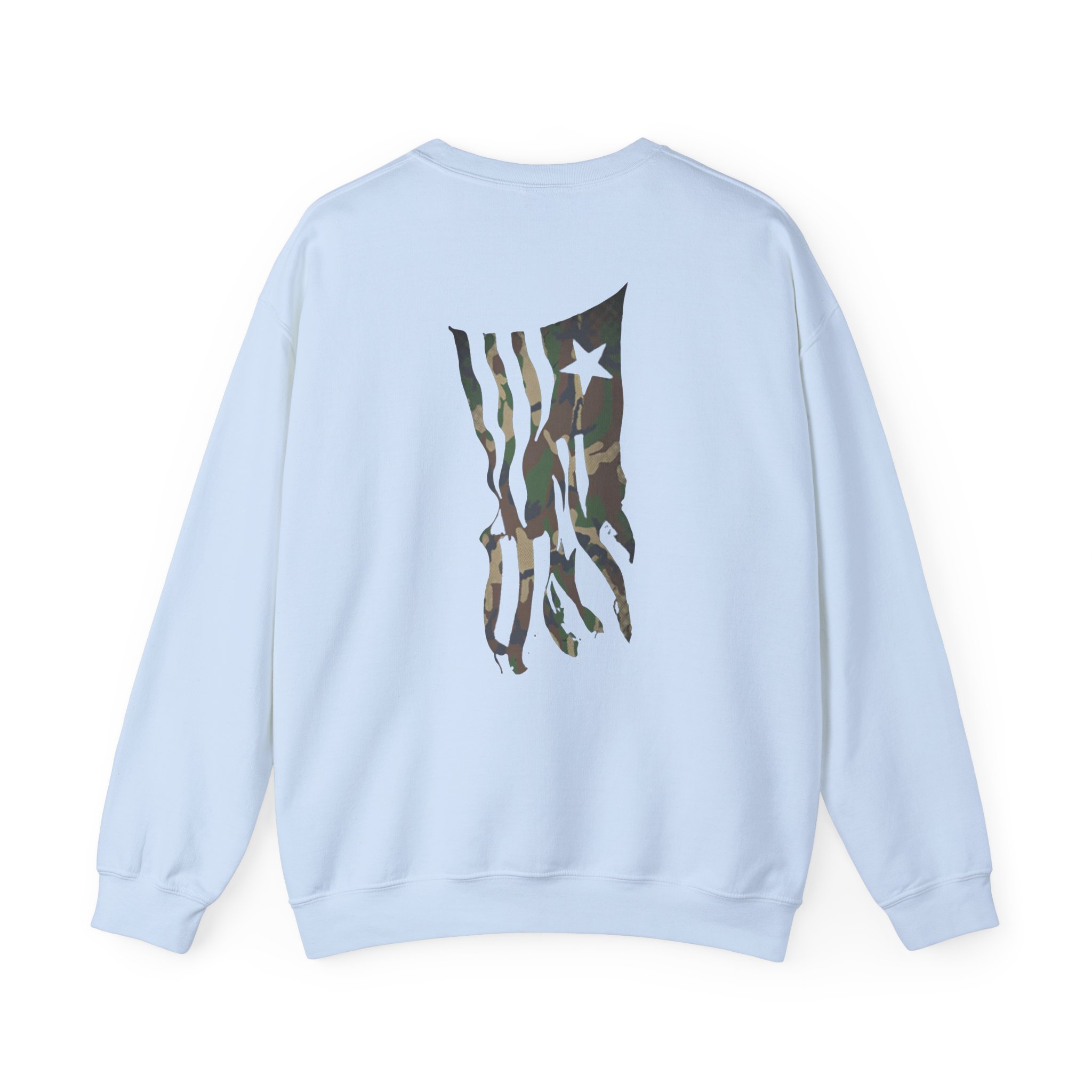 Lamb of God Camo Flag Unisex Heavy Blendâ„¢ Crewneck Sweatshirt