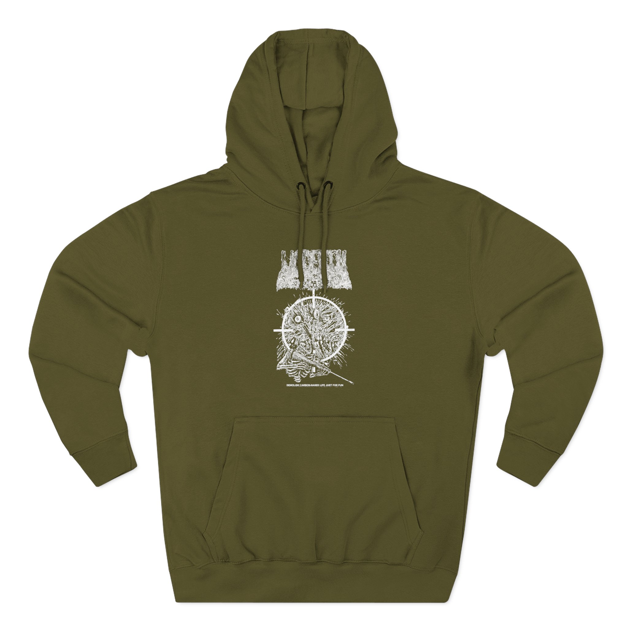 Undeath Sniper Three-Panel Fleece Hoodie