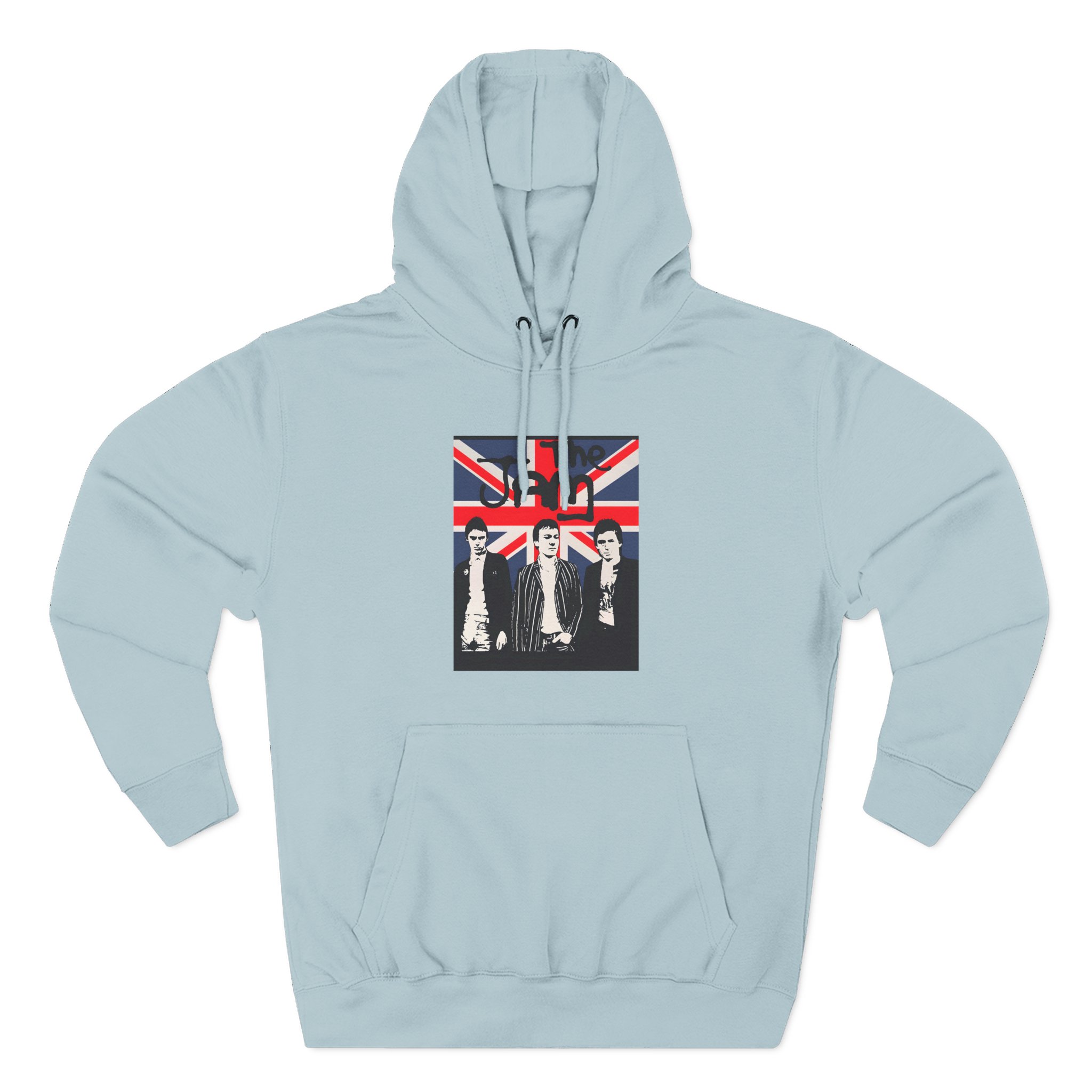 TJ British Flag Three-Panel Fleece Hoodie