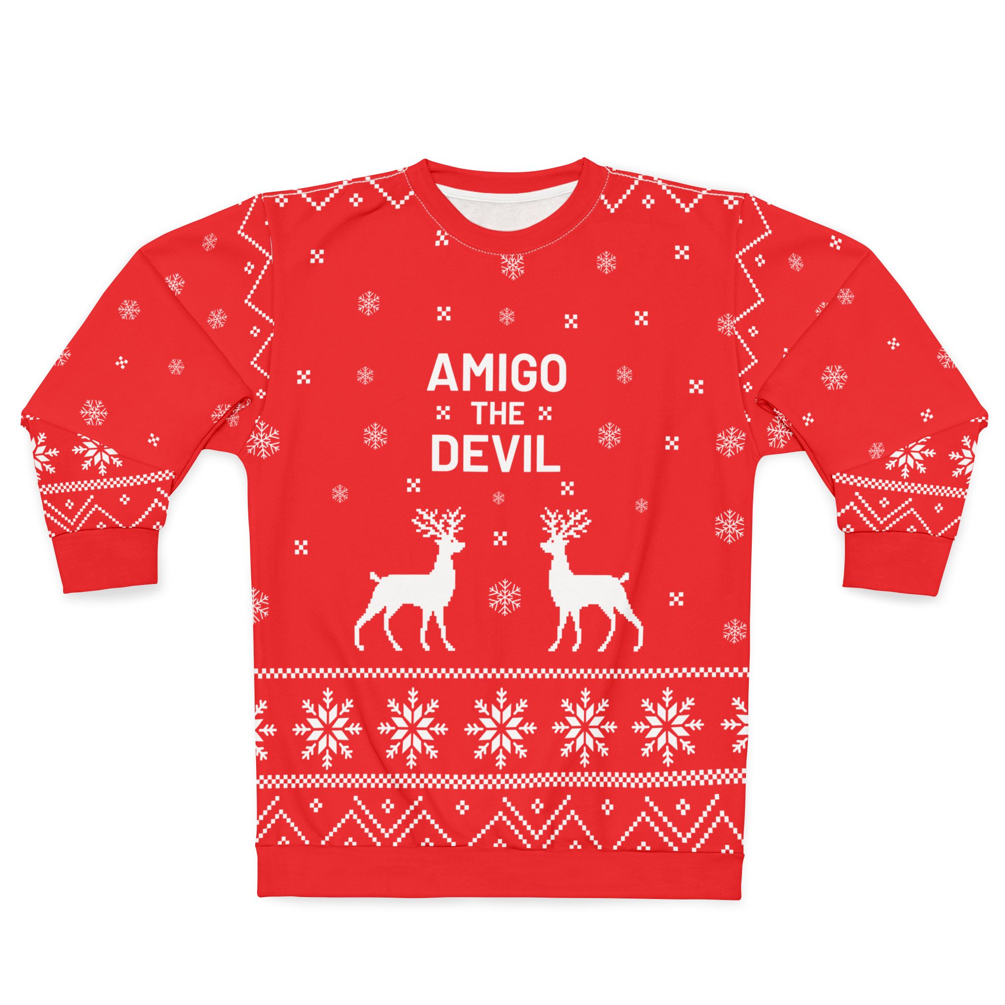 Amigo the Devil Unisex Sweatshirt (AOP)