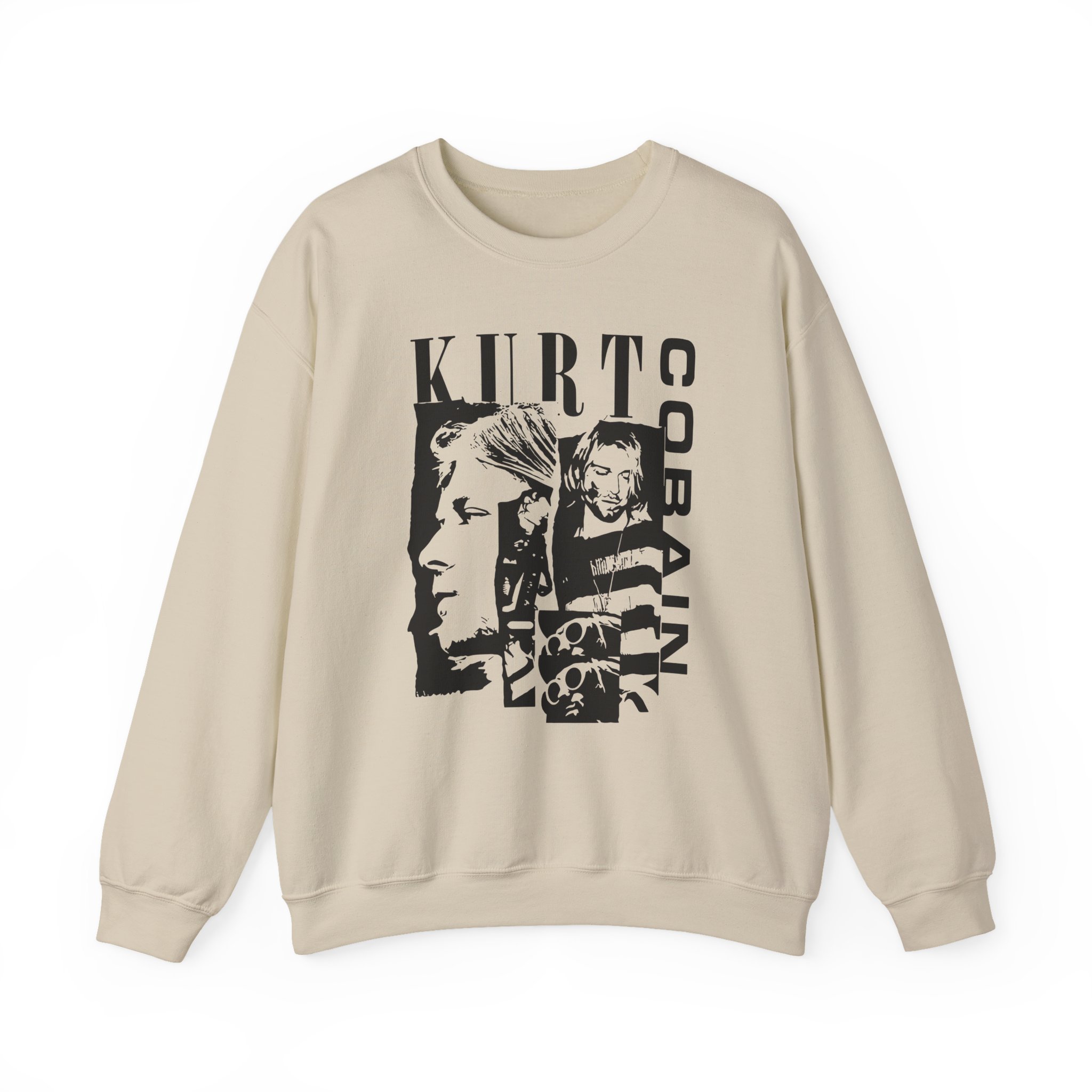 Kurt Cobain Unisex Heavy Blendâ„¢ Crewneck Sweatshirt