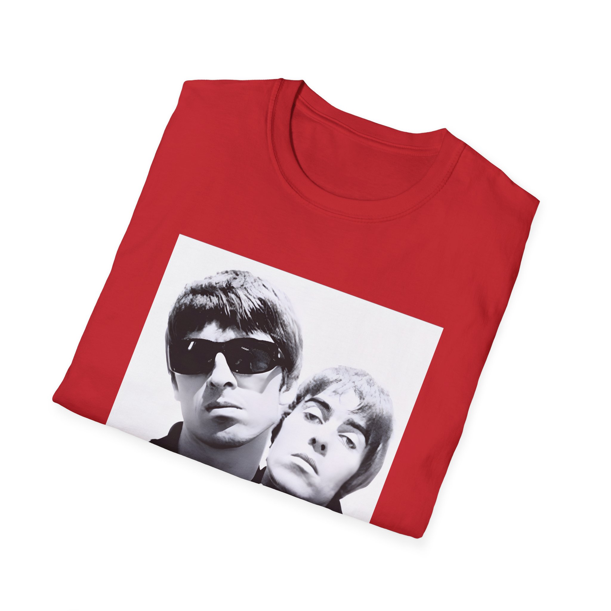 Oasis Liam & Noel Unisex Softstyle T-Shirt