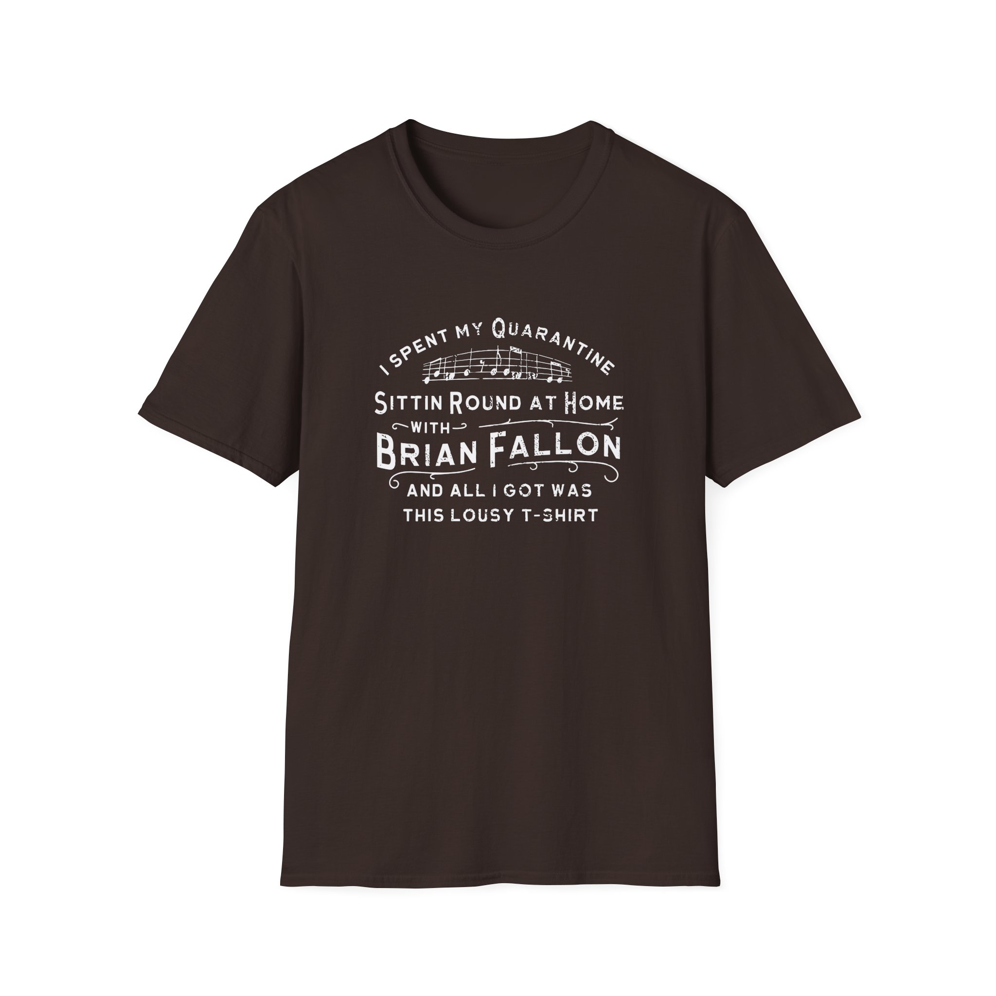 Brian Fallon Sittin Round Unisex Softstyle T-Shirt