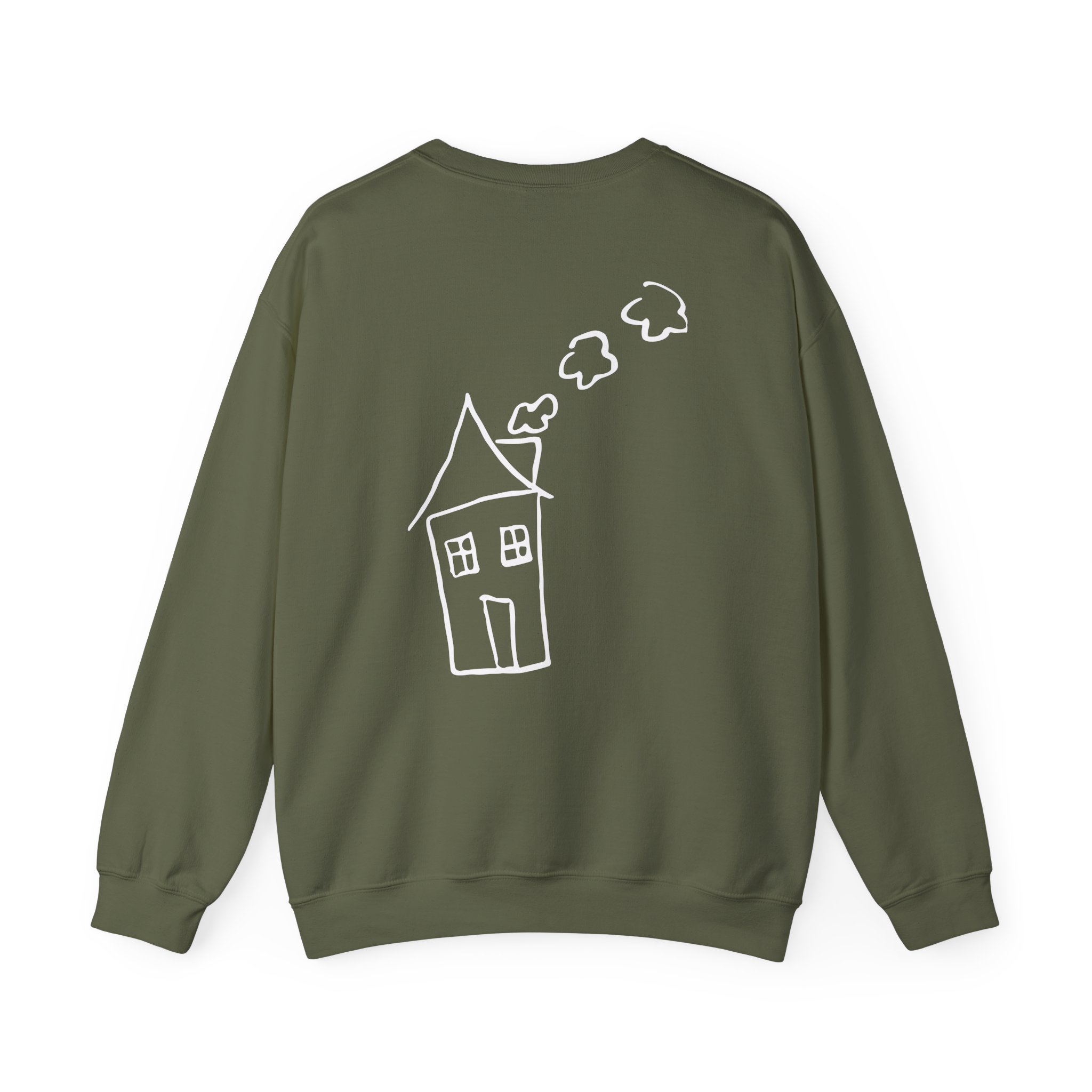 Aitch Pocket Logo Unisex Heavy Blendâ„¢ Crewneck Sweatshirt