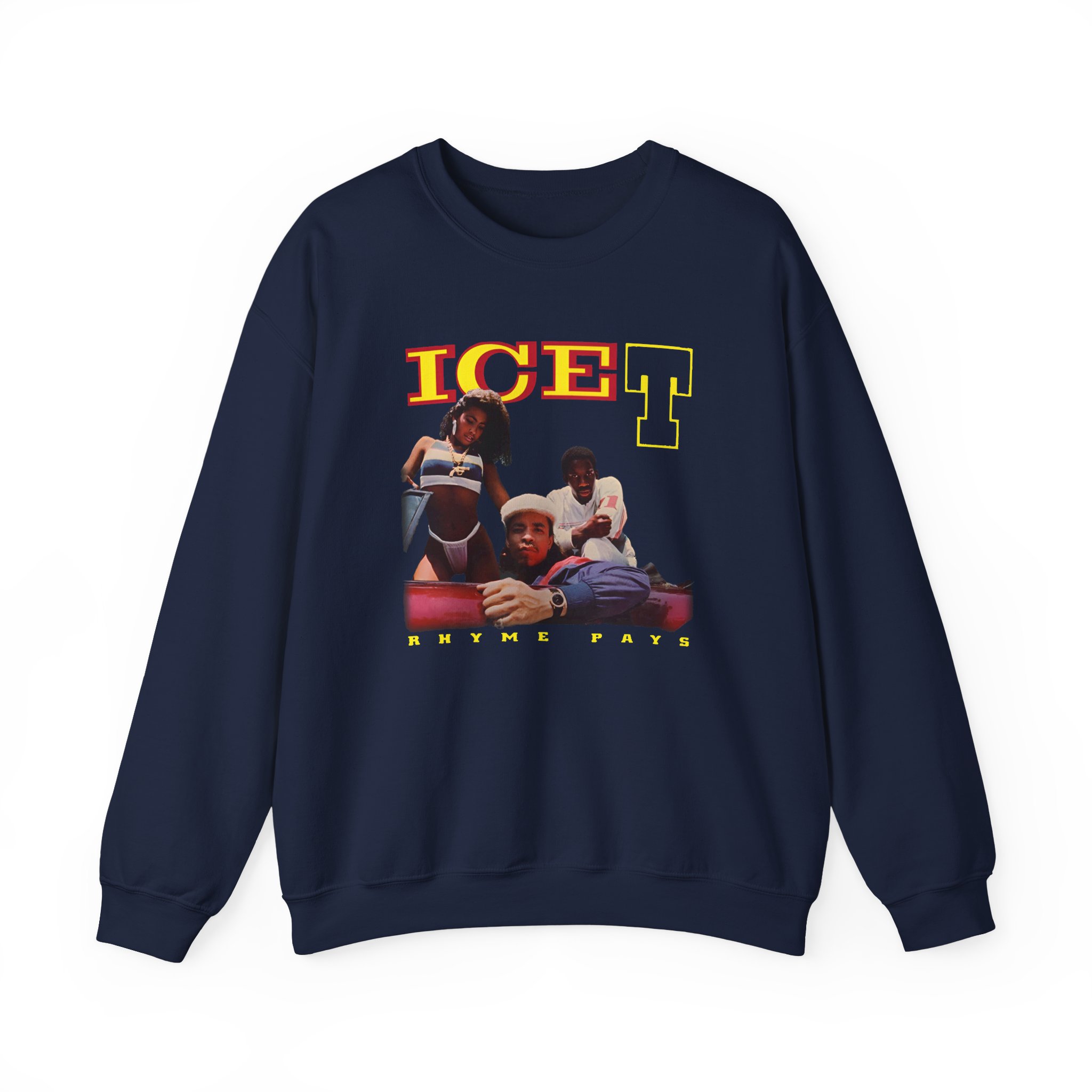 Ice-t Rhyme Pays Unisex Heavy Blendâ„¢ Crewneck Sweatshirt