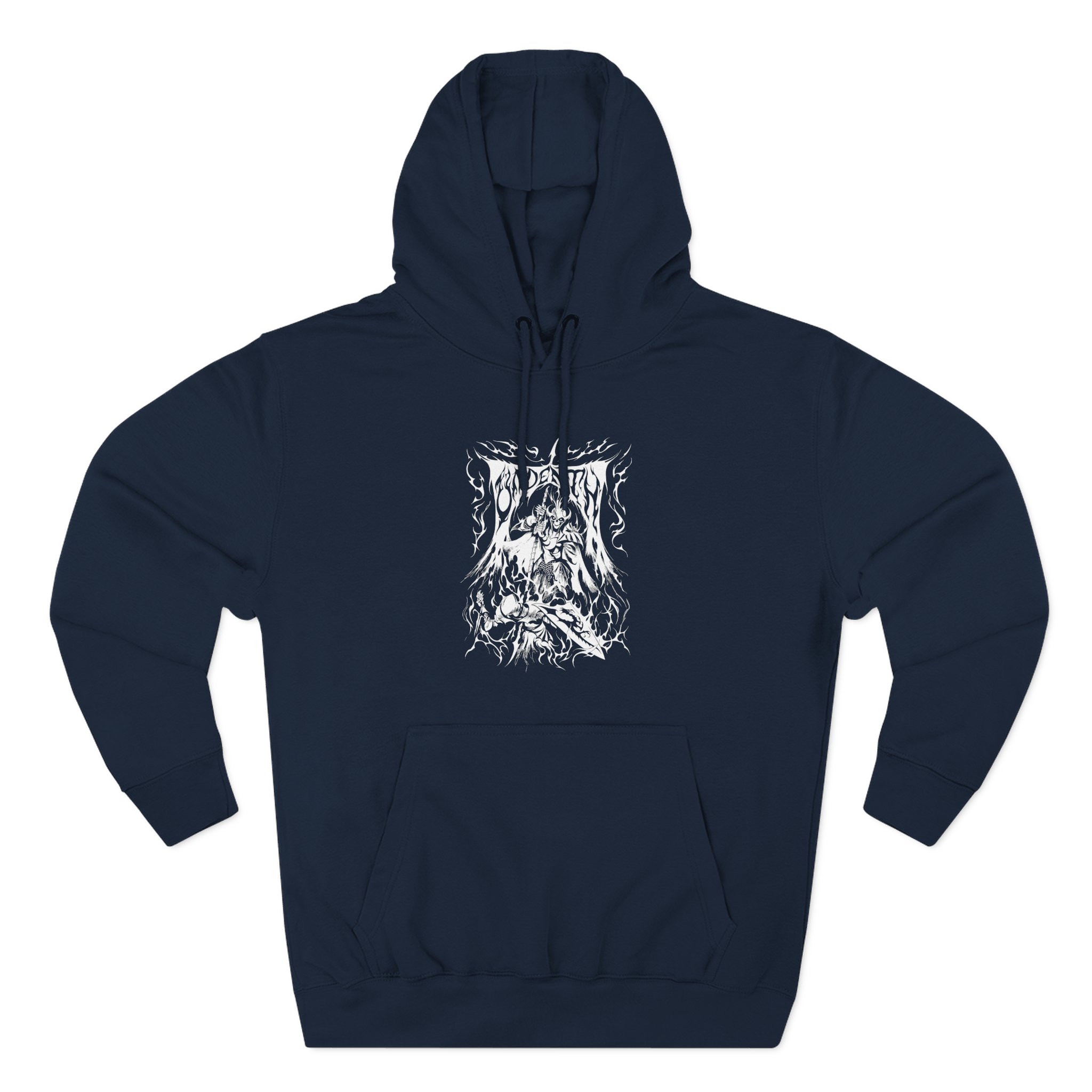 Undeath Knight Three-Panel Fleece Hoodie