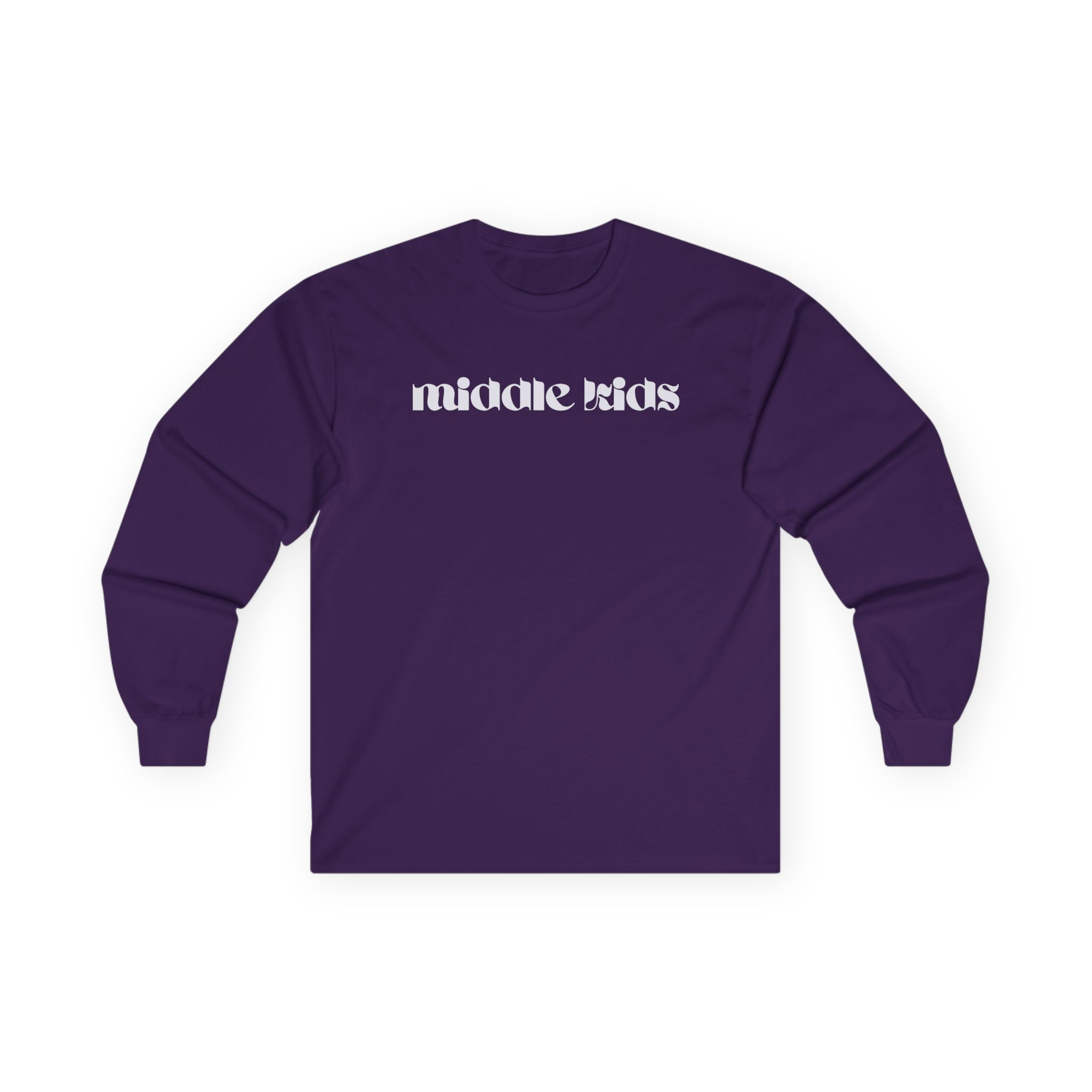 Middle Kids Logo Unisex Ultra Cotton Long Sleeve Tee