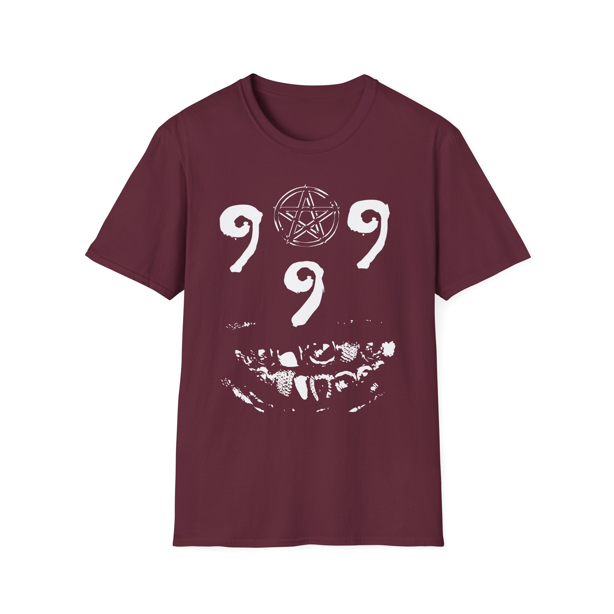 Ho99o9 When a Dog Shows His Teeth Unisex Softstyle T-Shirt