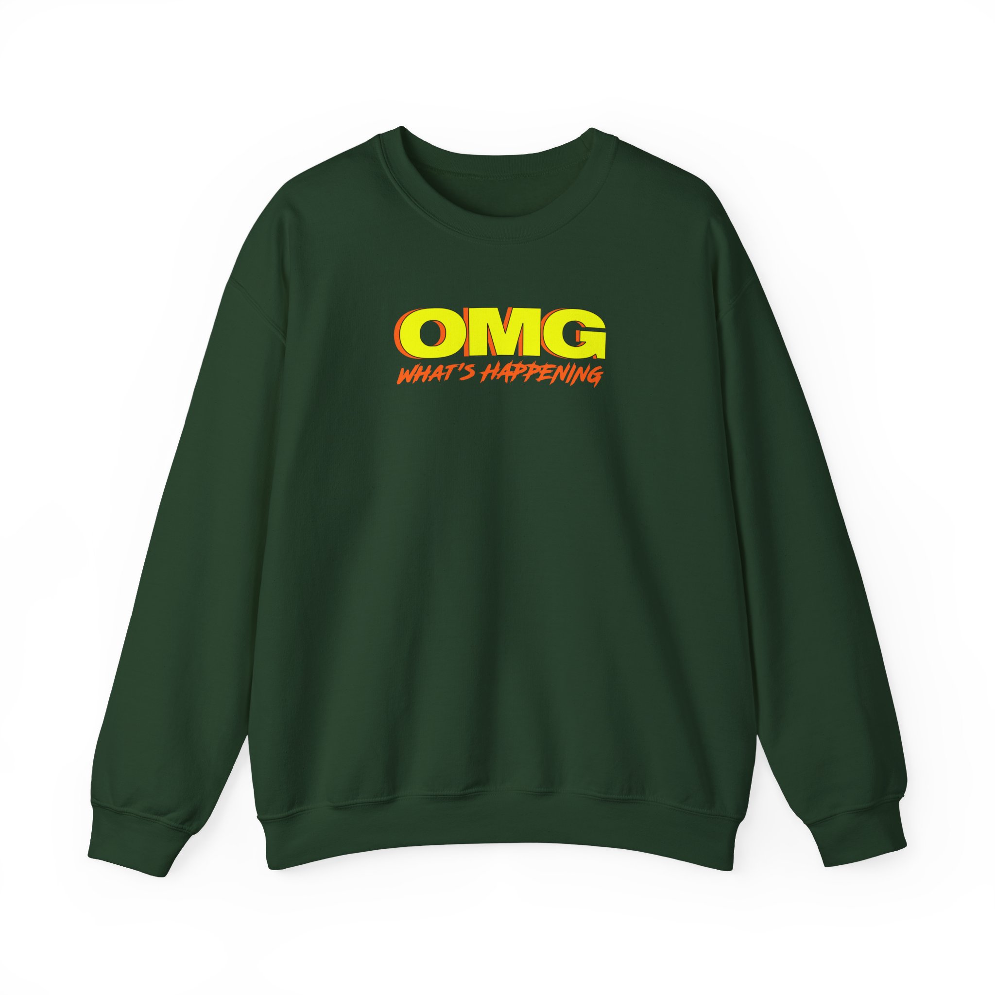 AM OMG Unisex Heavy Blendâ„¢ Crewneck Sweatshirt