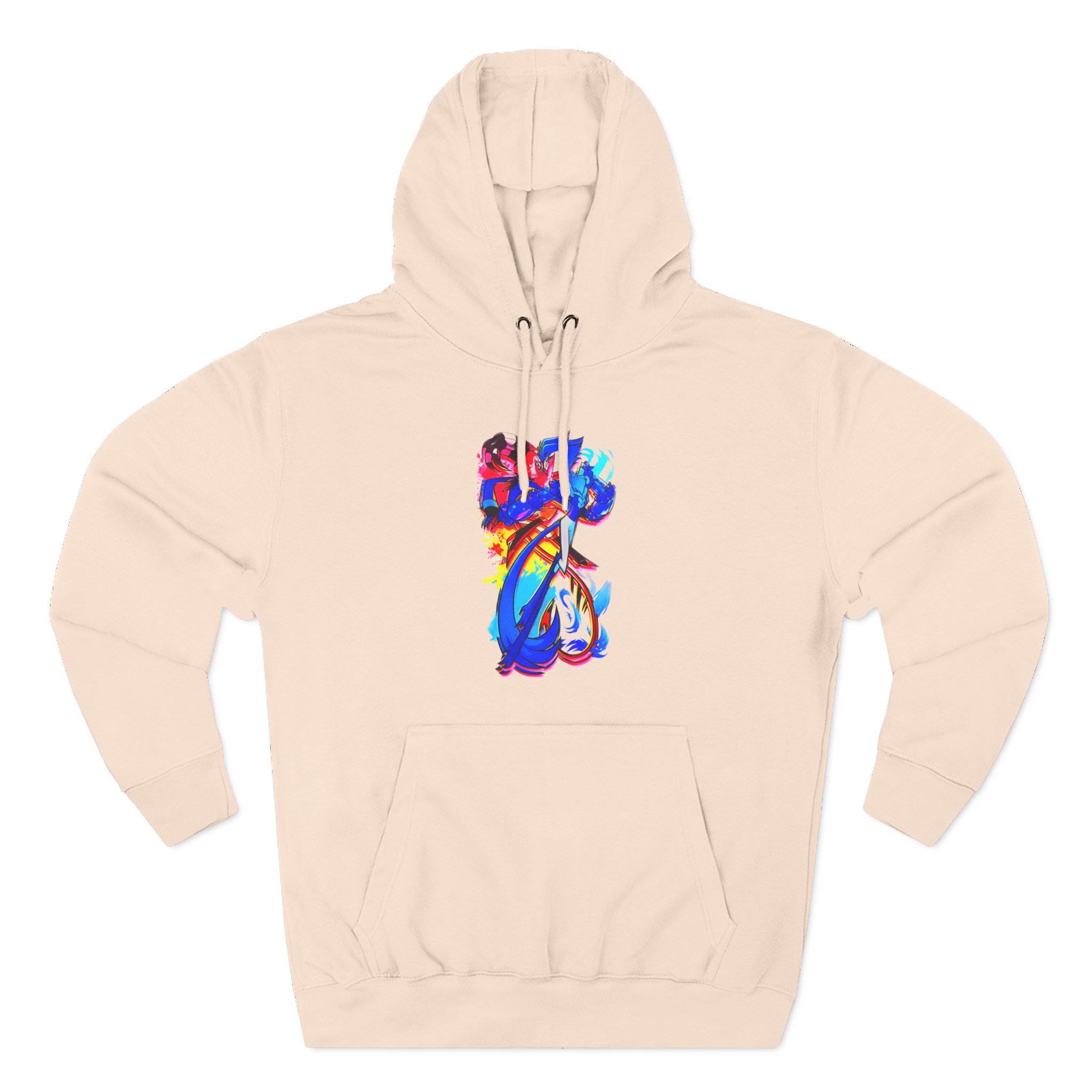Helluva Boss Stolas & Blitzo Micro Three-Panel Fleece Hoodie