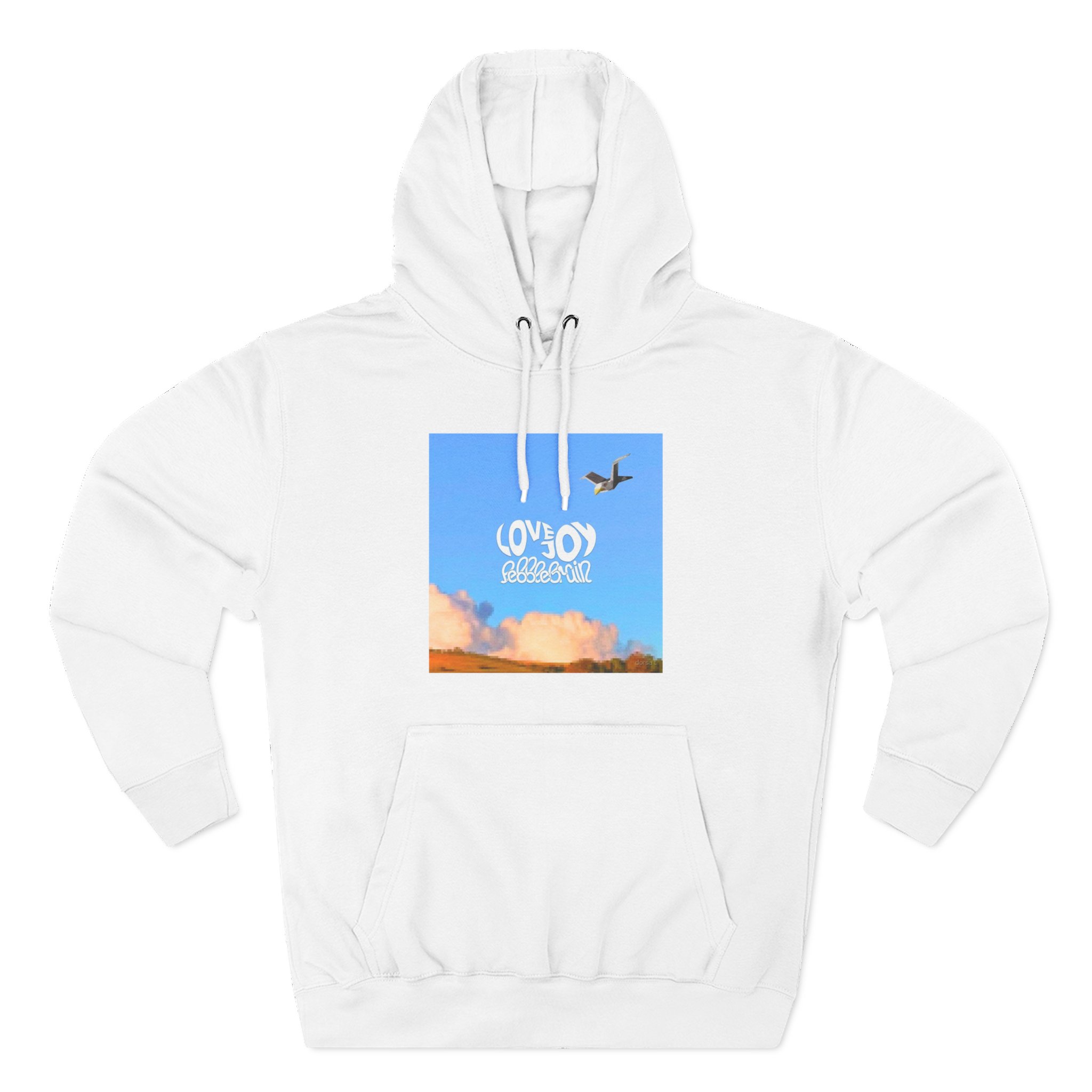 Lovejoy Pebblebrain Three-Panel Fleece Hoodie