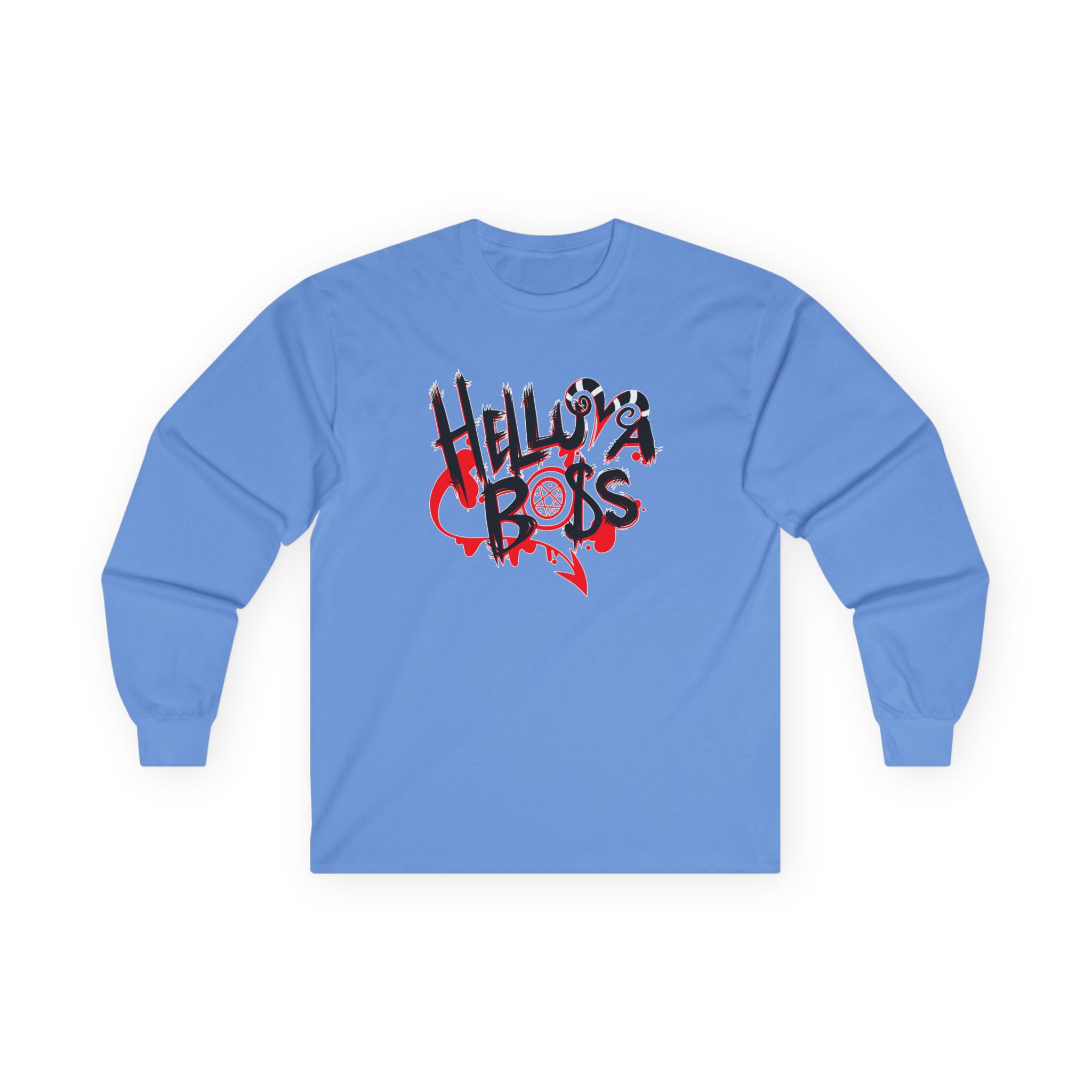 Helluva Boss Logo Unisex Ultra Cotton Long Sleeve Tee