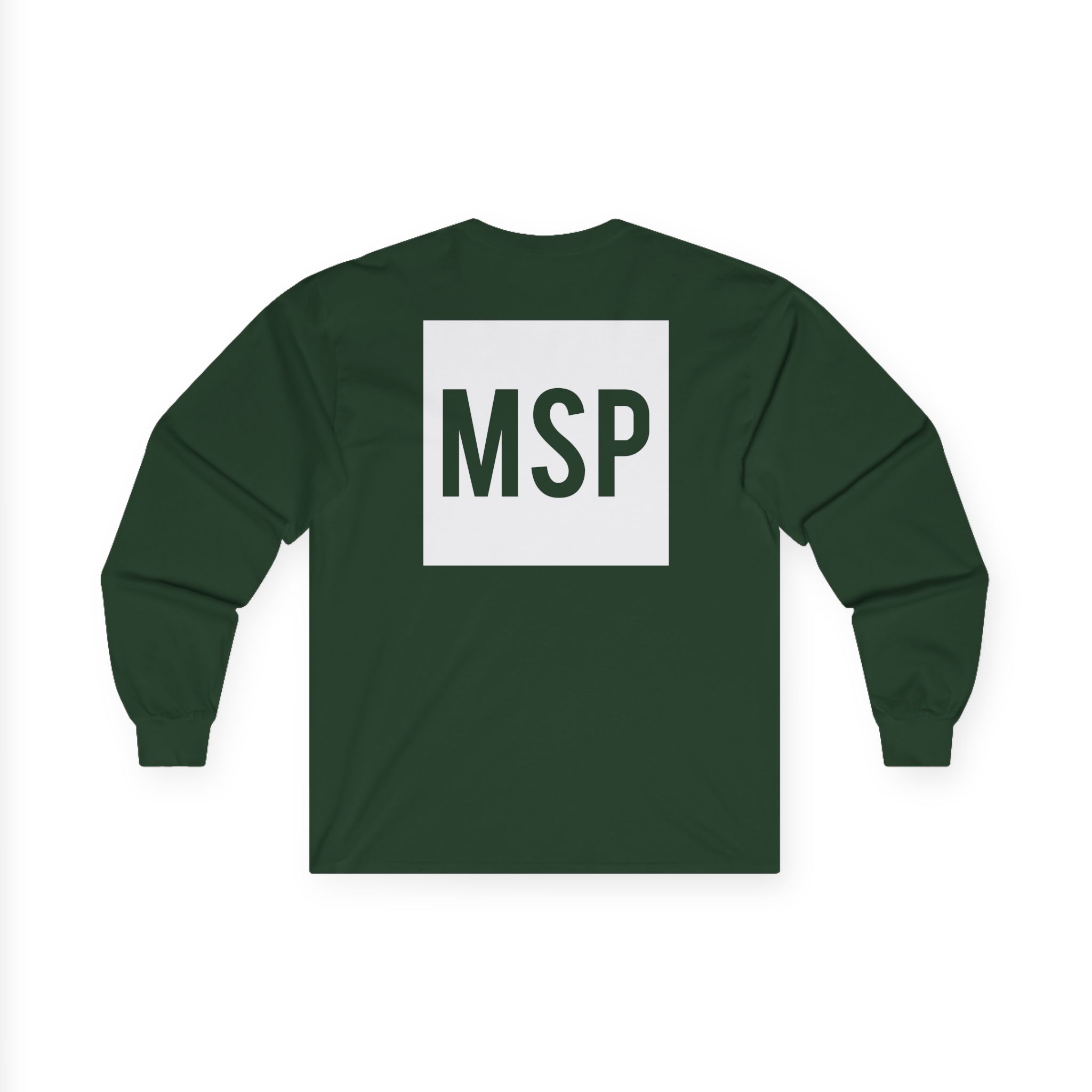 Manic Street Preachers Block Logo Unisex Ultra Cotton Long Sleeve Tee