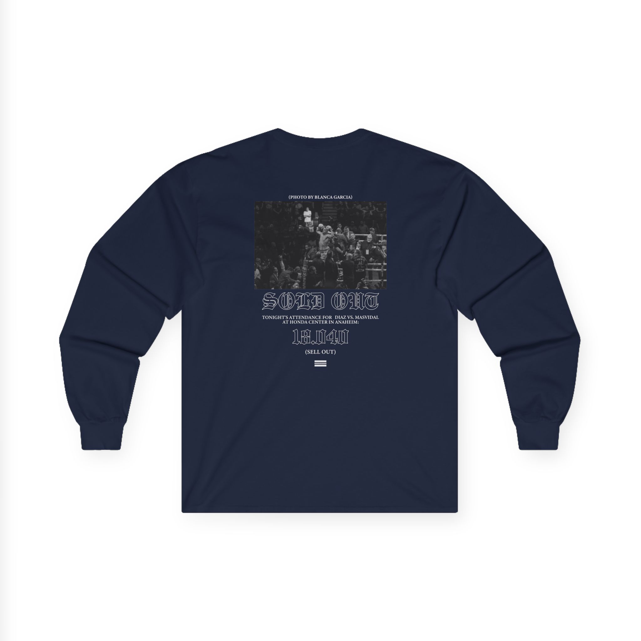 Nate Diaz Commemorative Unisex Ultra Cotton Long Sleeve Tee