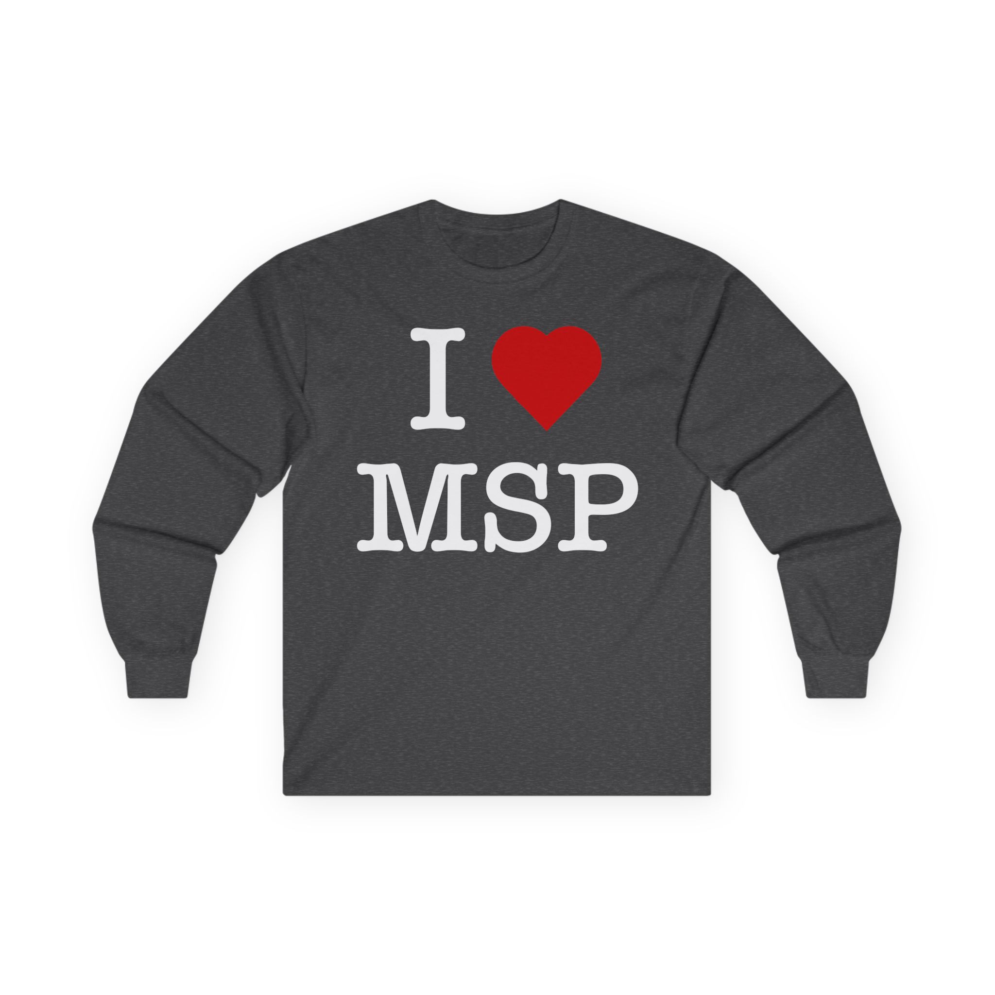 Manic Street Preachers I Heart Msp Unisex Ultra Cotton Long Sleeve Tee