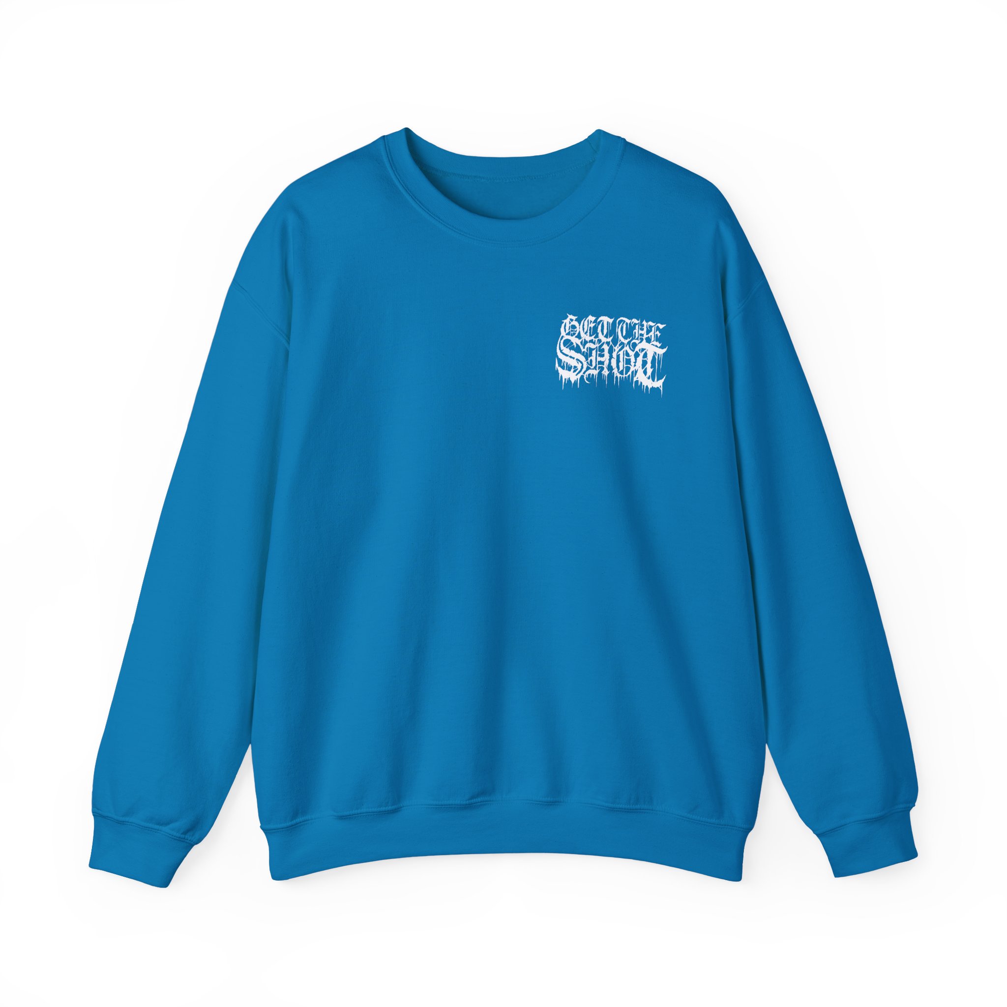 Get the Shot Death to Oppressors Unisex Heavy Blendâ„¢ Crewneck Sweatshirt