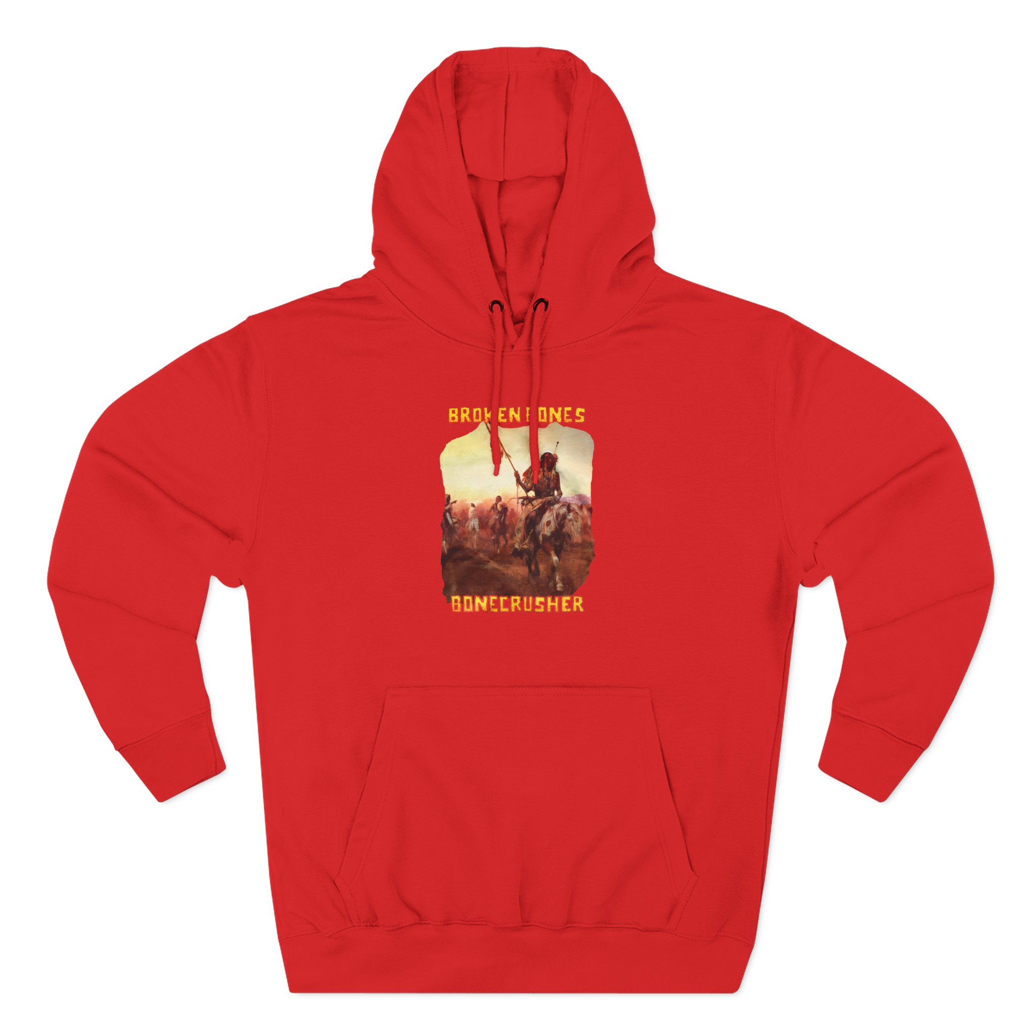 Broken Bones Bonecrusher Three-Panel Fleece Hoodie