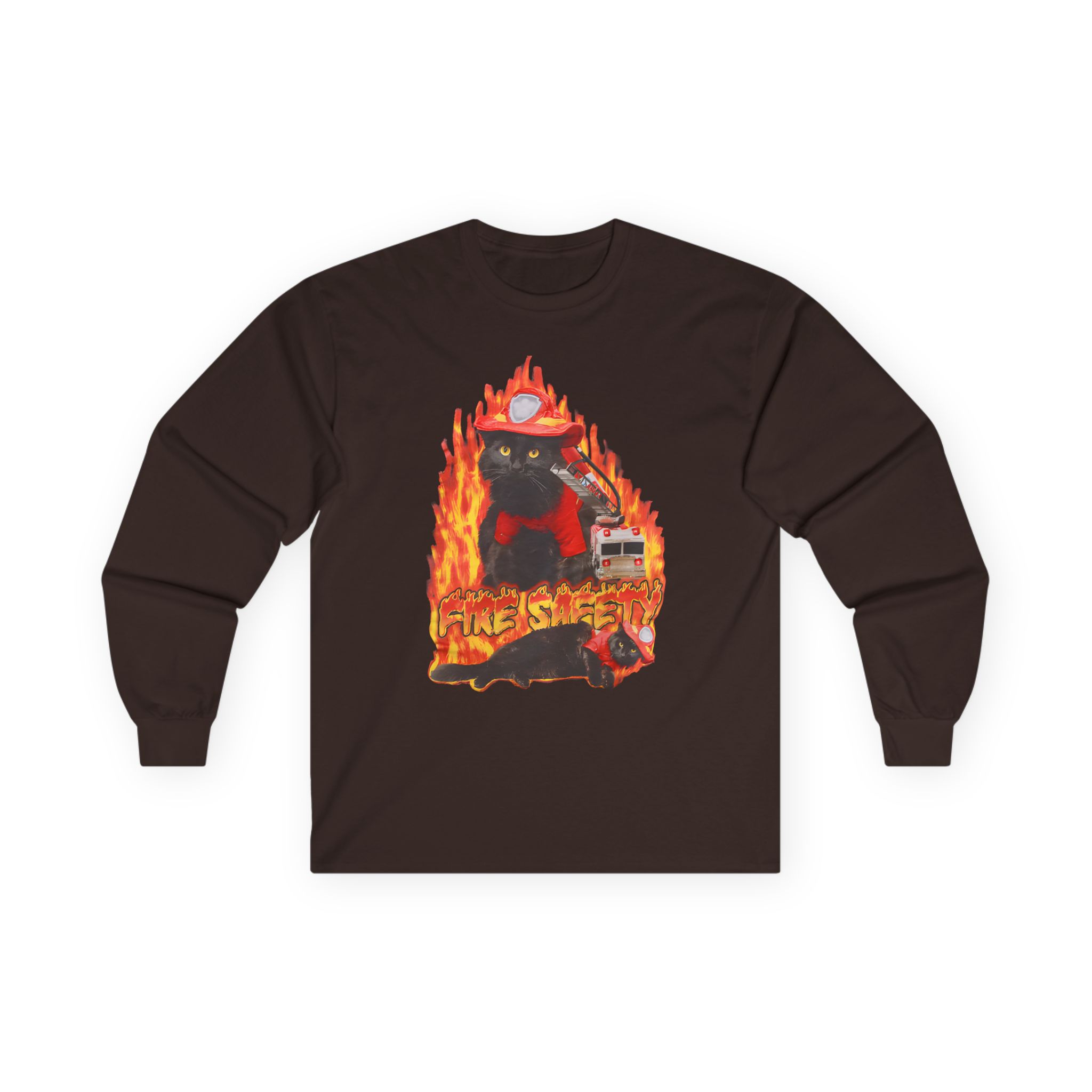 William Osman Fire Safety Unisex Ultra Cotton Long Sleeve Tee