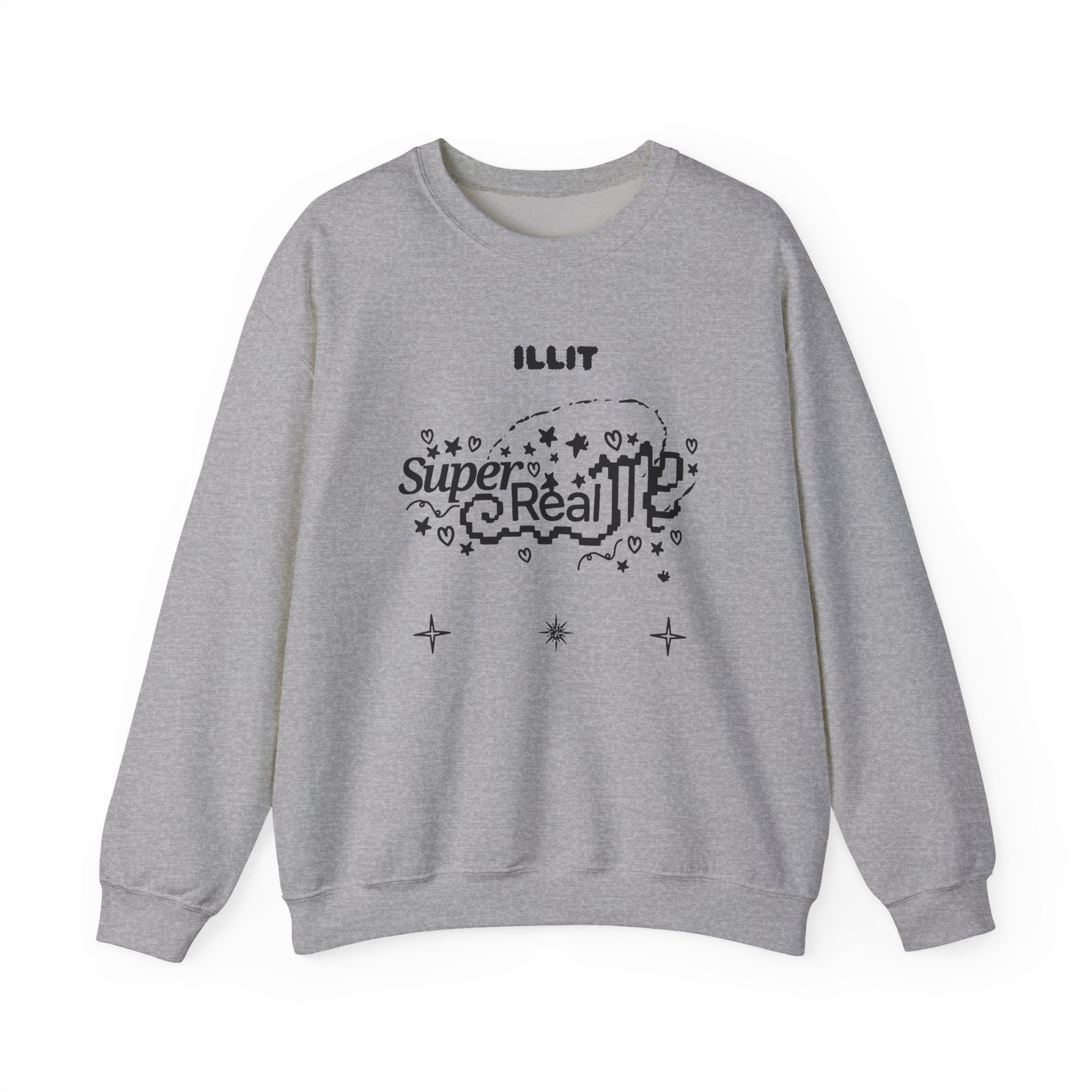 ILLIT Kpop Girl Band Unisex Heavy Blendâ„¢ Crewneck Sweatshirt