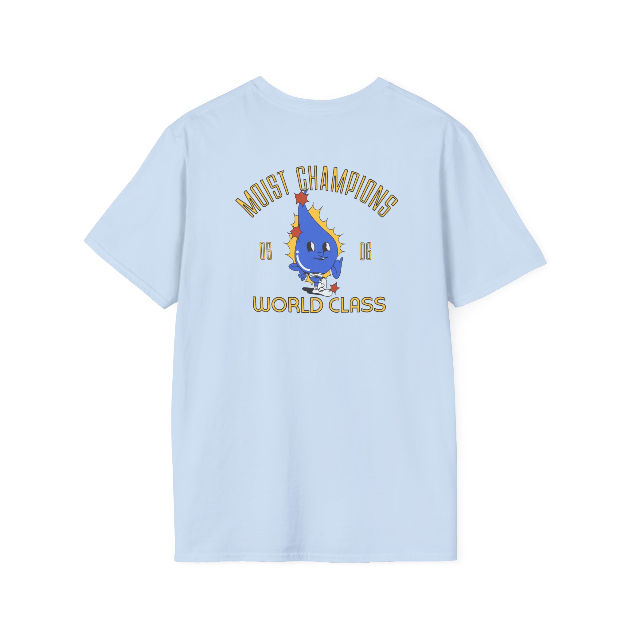 Moist Retro Unisex Softstyle T-Shirt