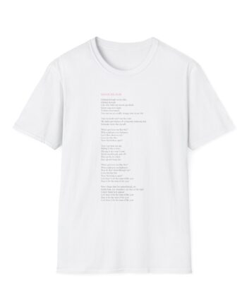 Lorde Moty Lyric Unisex Softstyle T-Shirt