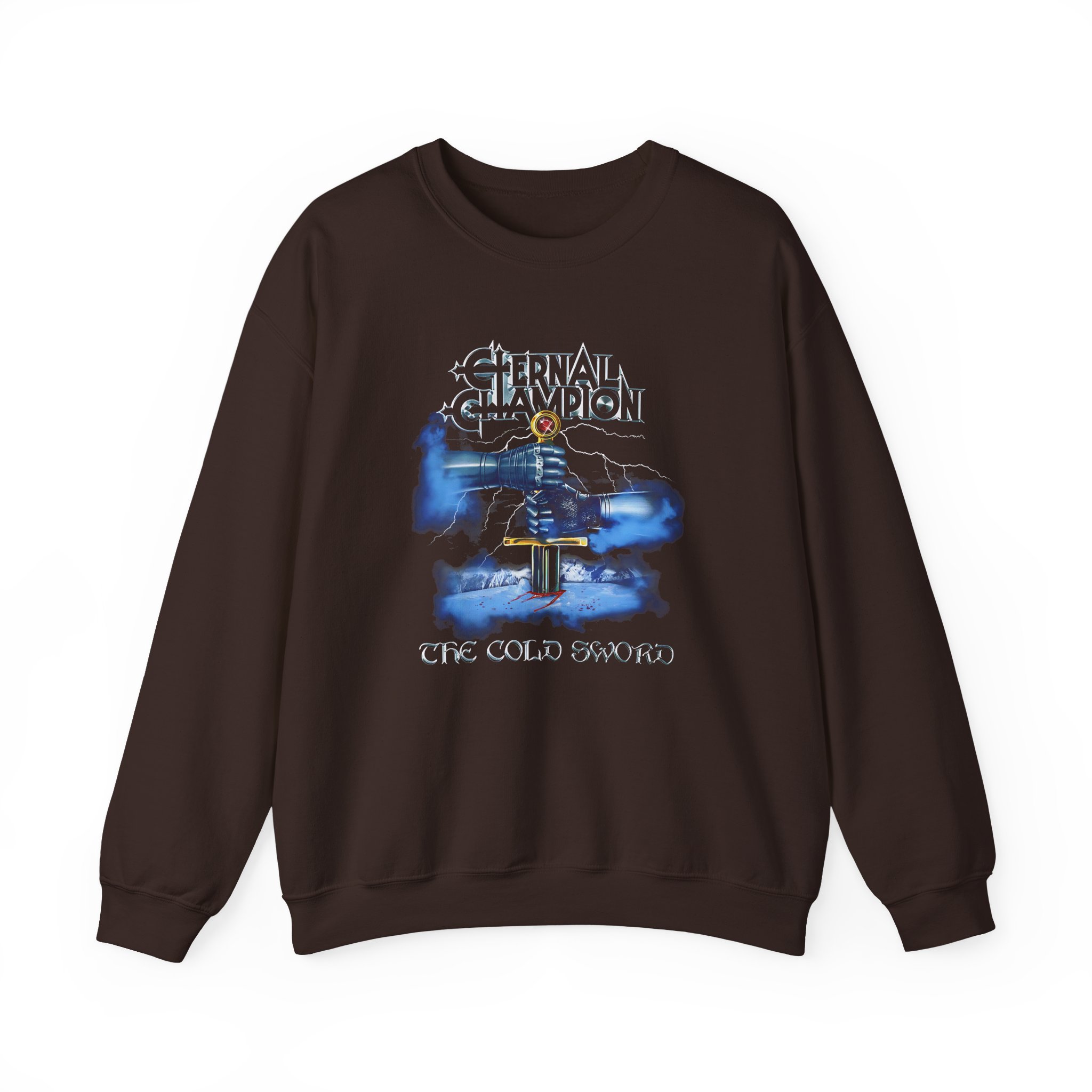Eternal Champion the Cold Sword Unisex Heavy Blendâ„¢ Crewneck Sweatshirt