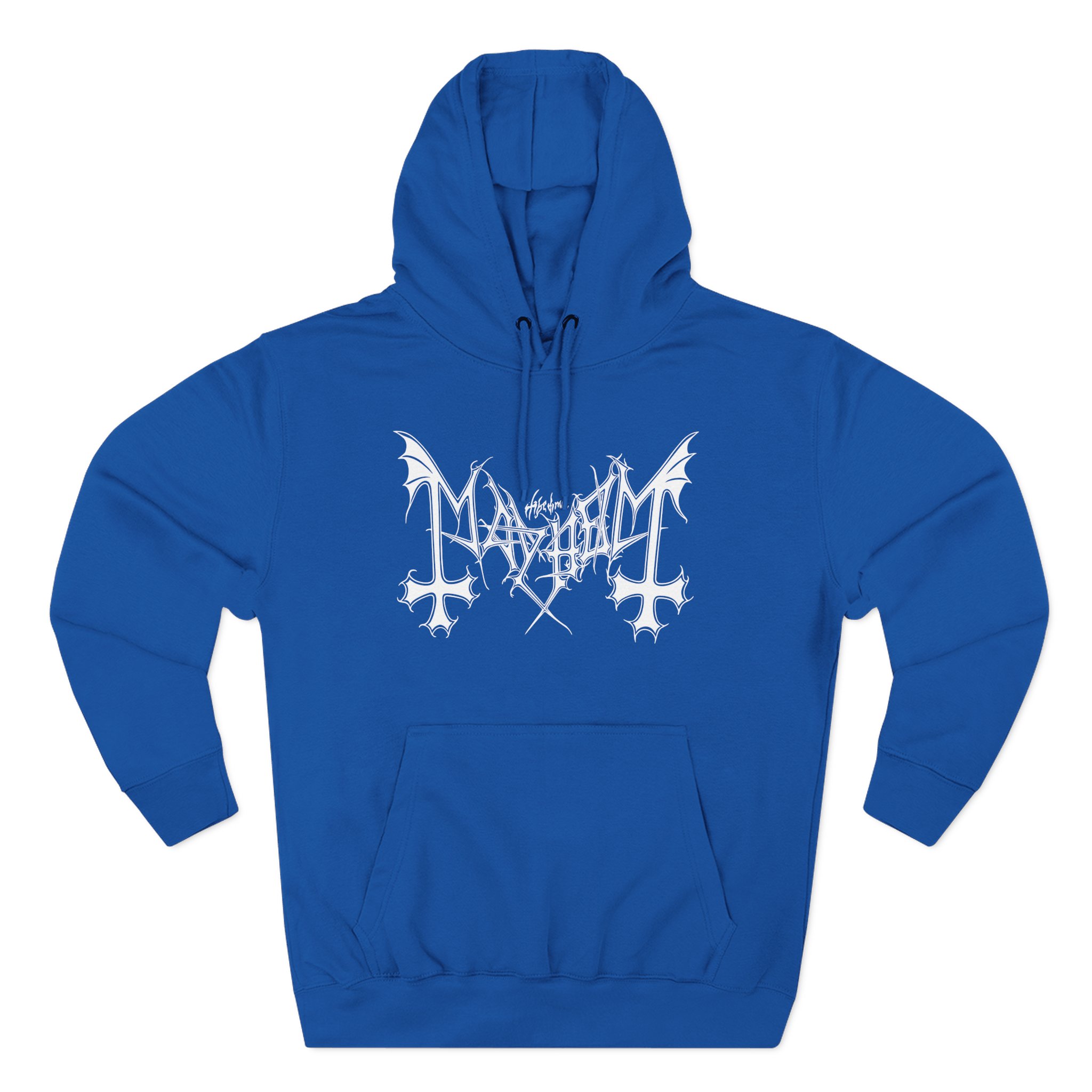 Mayhem Logo Three-Panel Fleece Hoodie