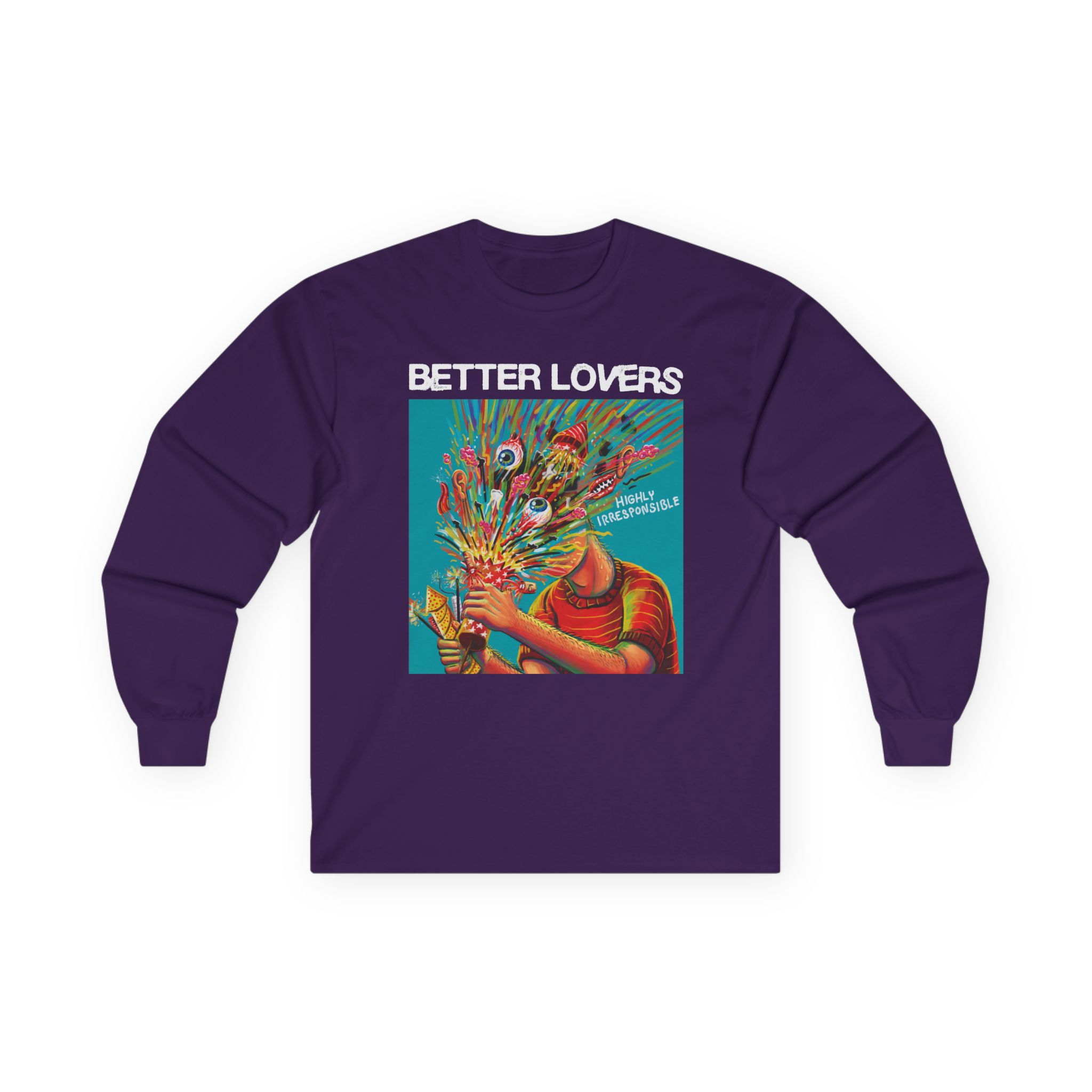 Better Lovers Highly Irresponsible Album Art Unisex Ultra Cotton Long Sleeve Tee