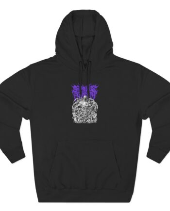 Abominable Putridity Artificial Supremacy Three-Panel Fleece Hoodie