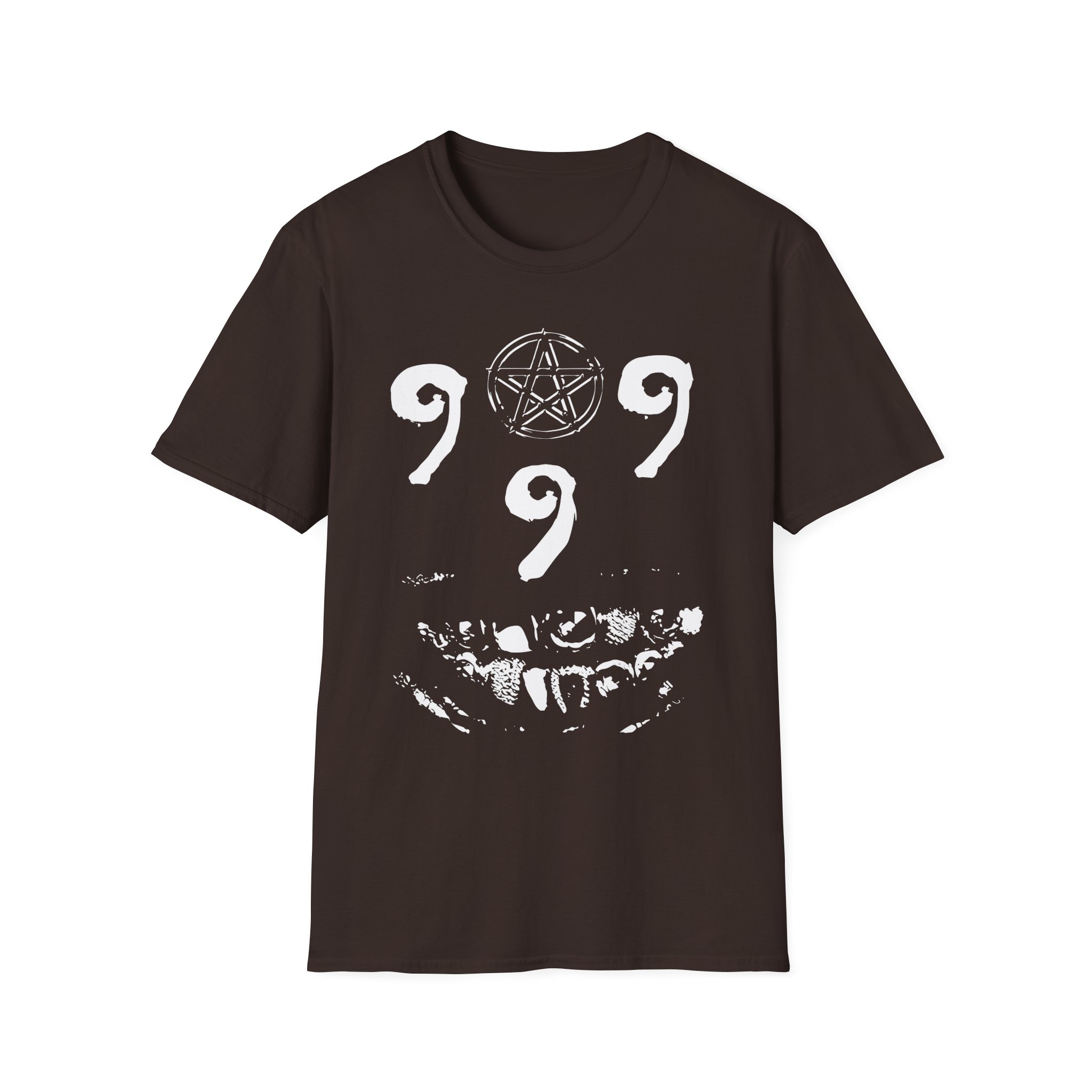 Ho99o9 When a Dog Shows His Teeth Unisex Softstyle T-Shirt