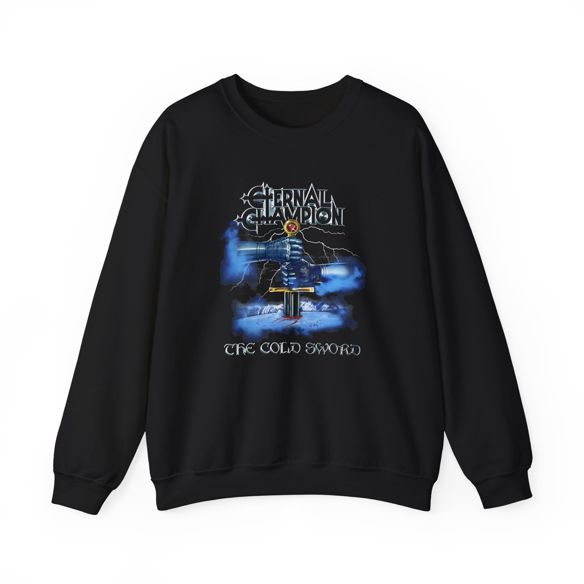 Eternal Champion the Cold Sword Unisex Heavy Blendâ„¢ Crewneck Sweatshirt