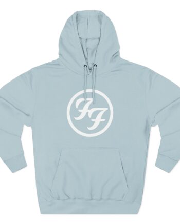 Foo Fighters Ff Logo Three-Panel Fleece Hoodie