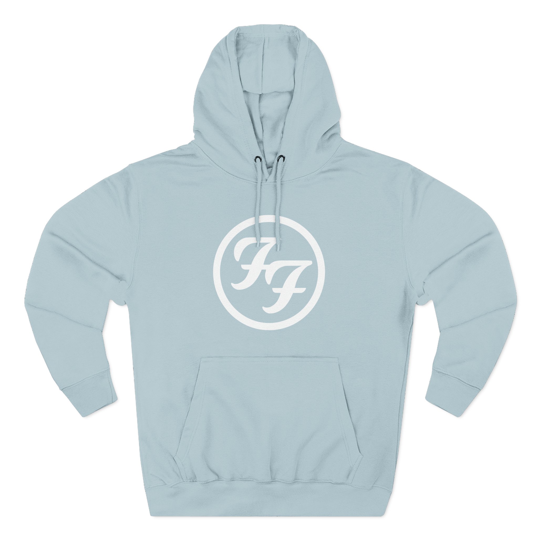 Foo Fighters Ff Logo Three-Panel Fleece Hoodie