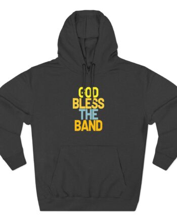 Courteeners God Bless the Band Three-Panel Fleece Hoodie
