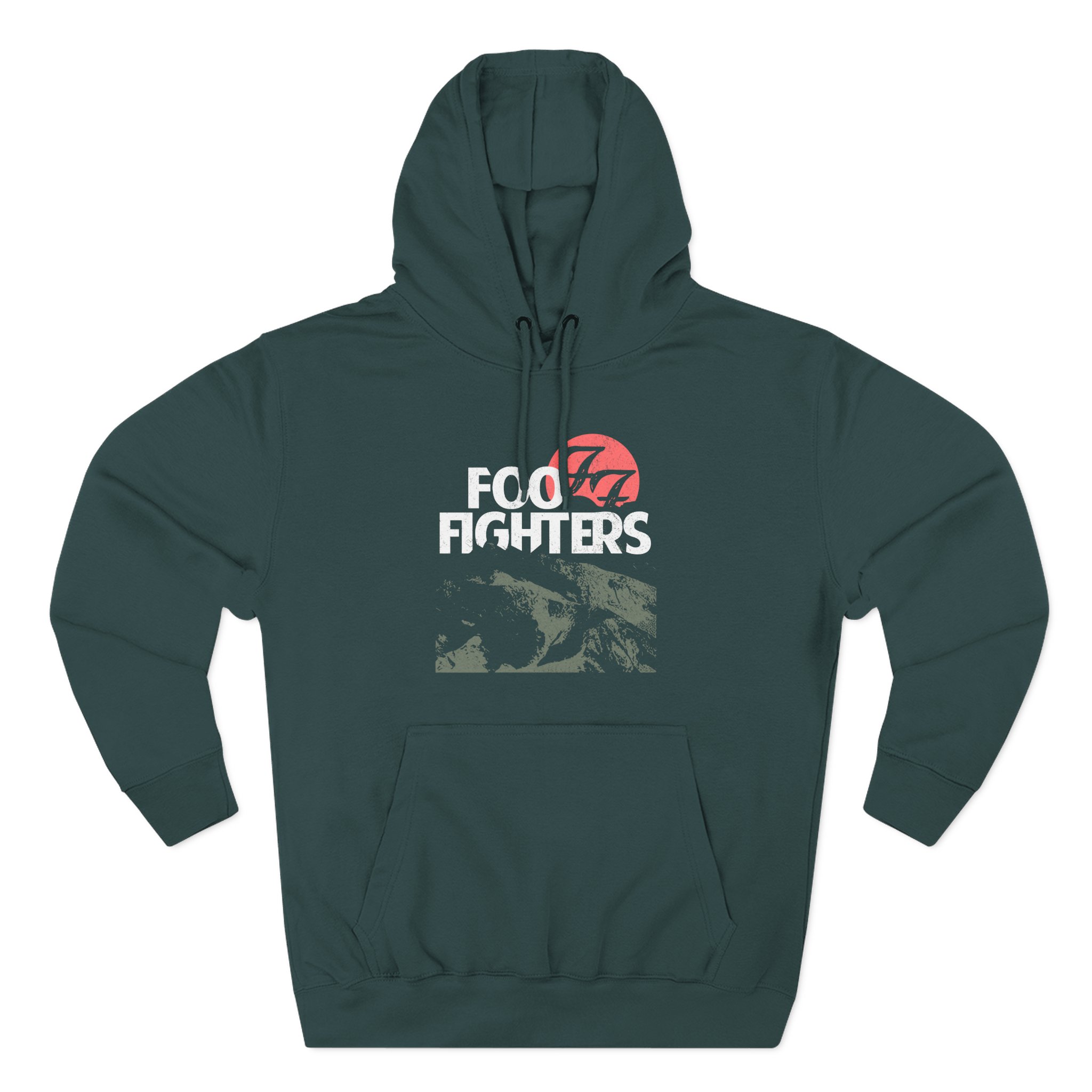Foo Fighters Three-Panel Fleece Hoodie
